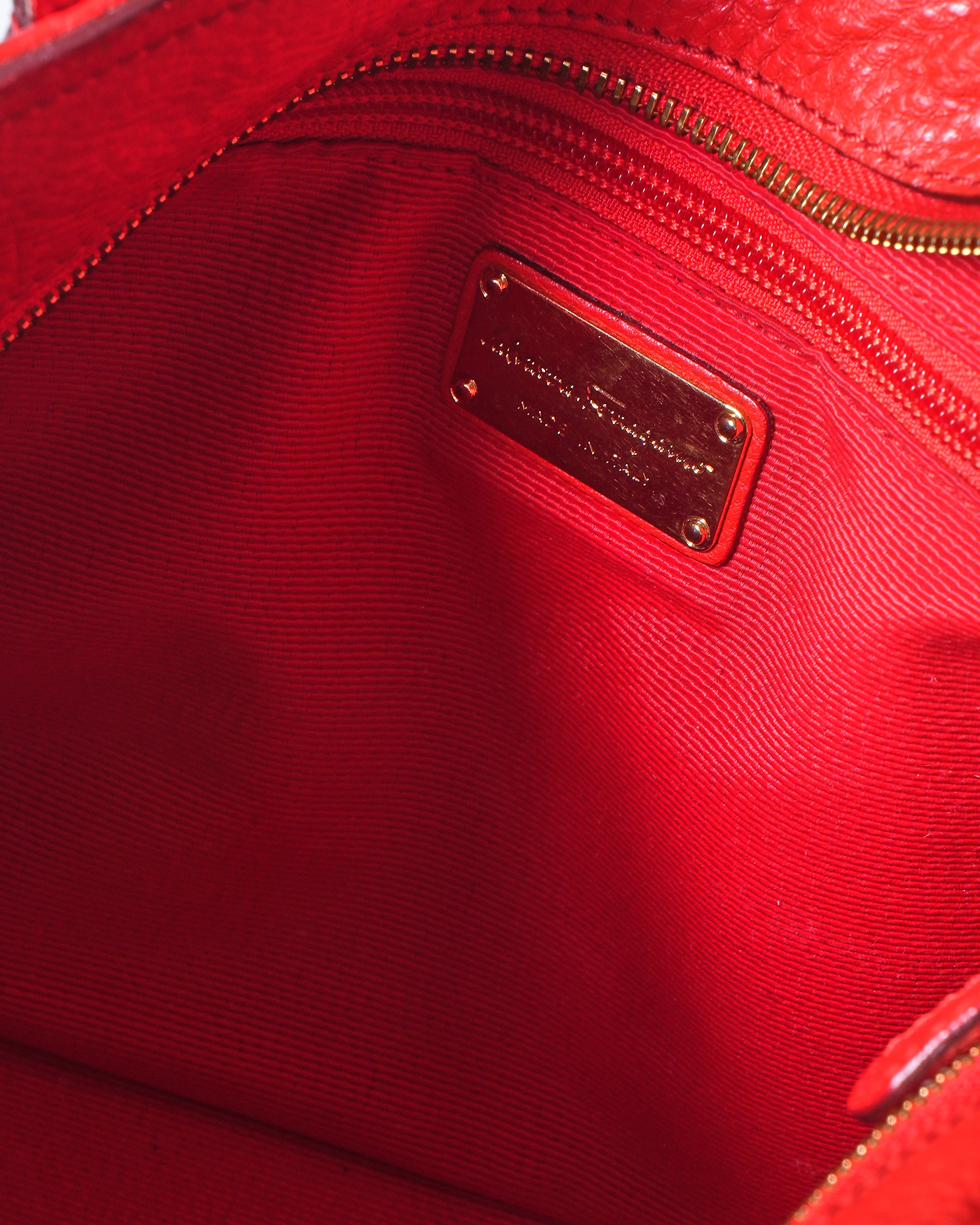 Ferragamo Red Tote