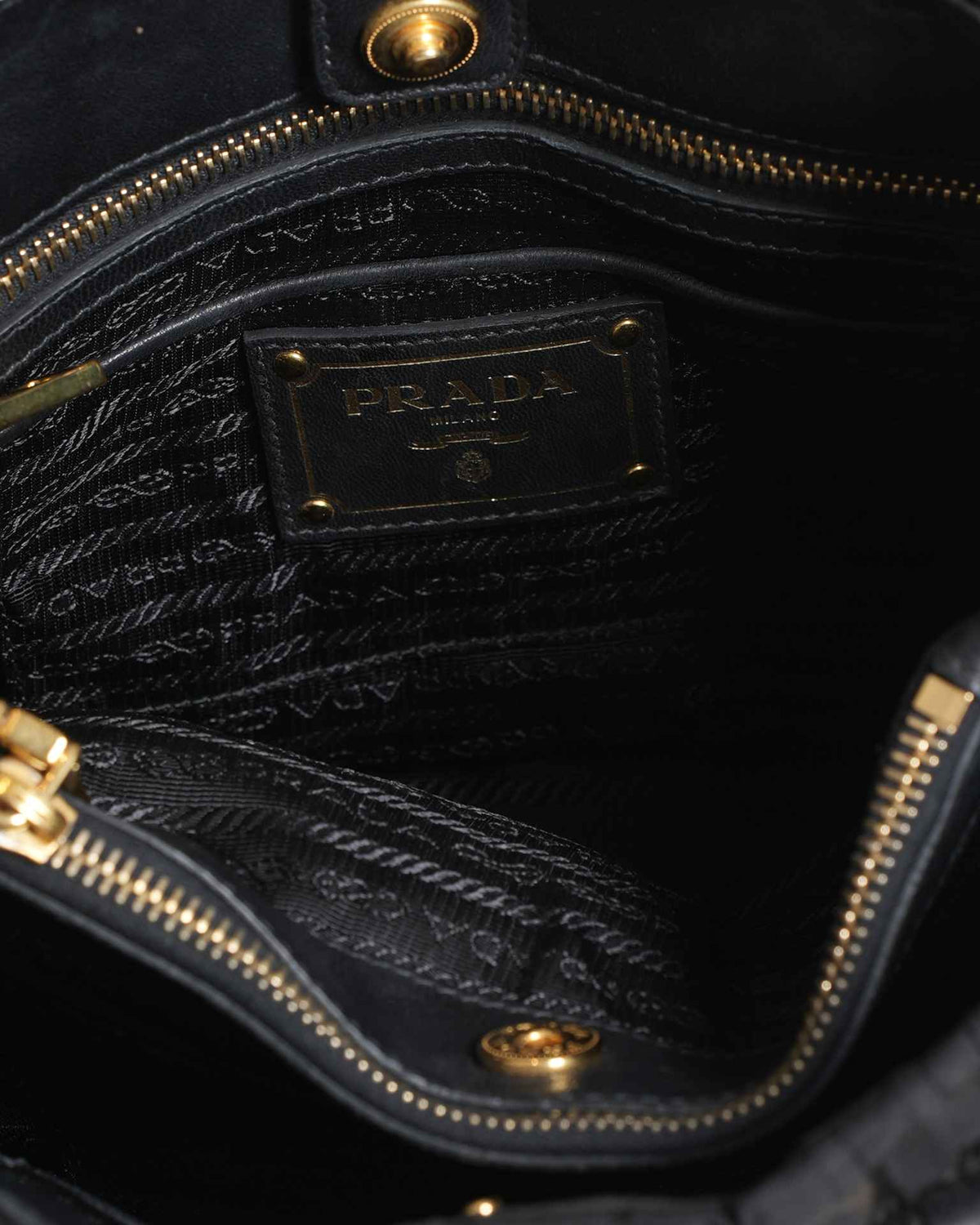 Prada Tessuto Gaufre Nylon Nero Black Shoulder Bag