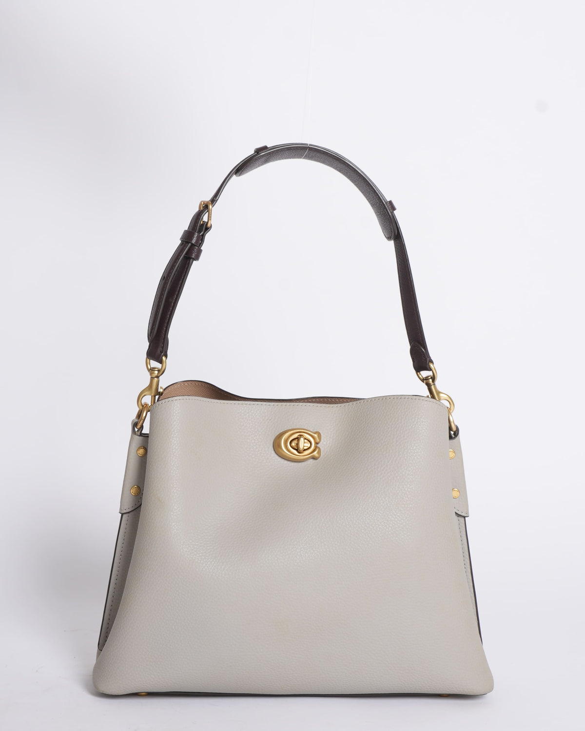 New Coach Willow Tote in Grey