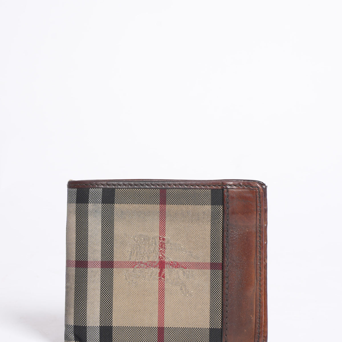 Checked Wallet For Men Leather Wallet Burberry Of London Wallet Leather Wallet Burberry Wallet  Mens Coin Wallet Check Bifold