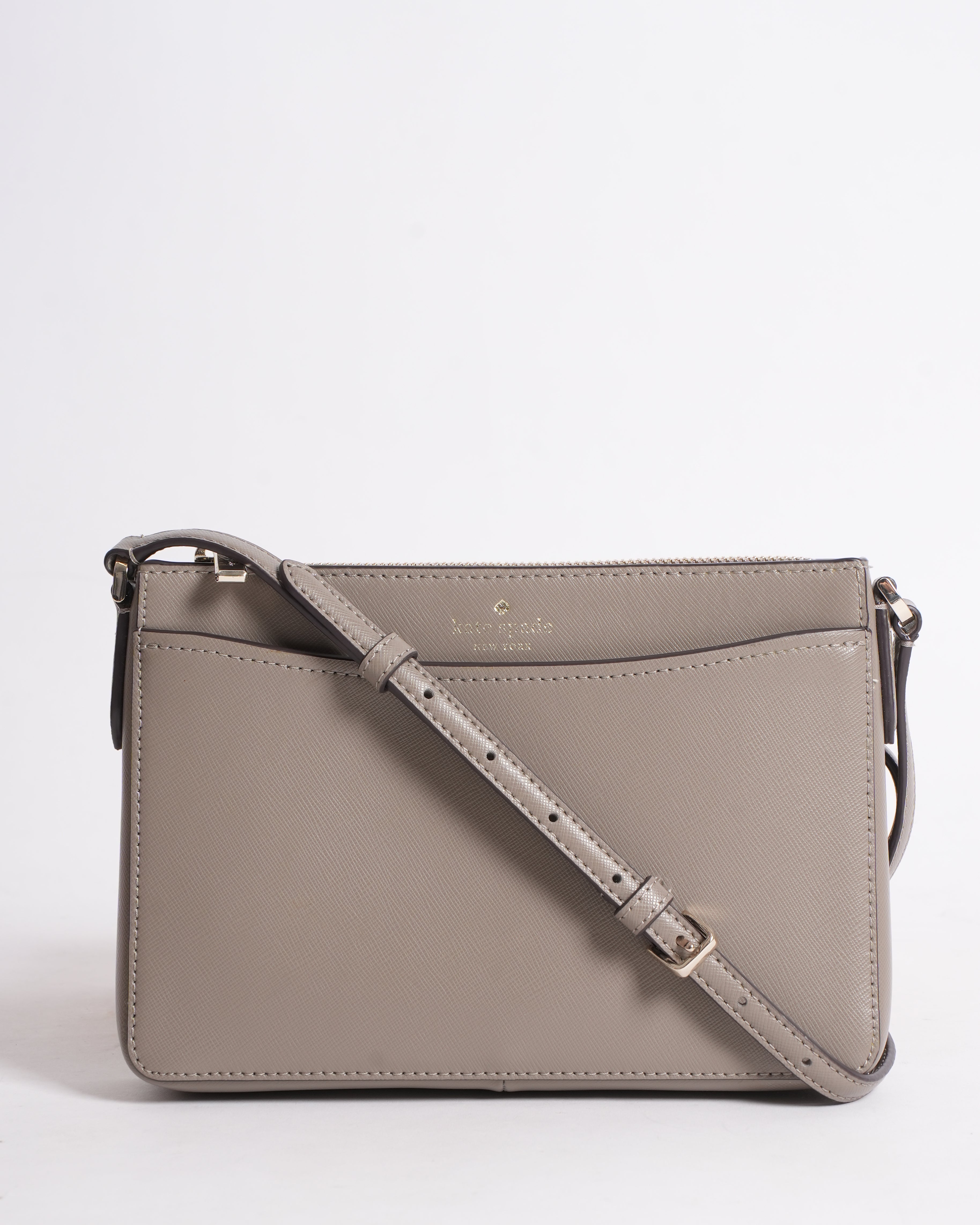 Kate spade grey crossbody bag