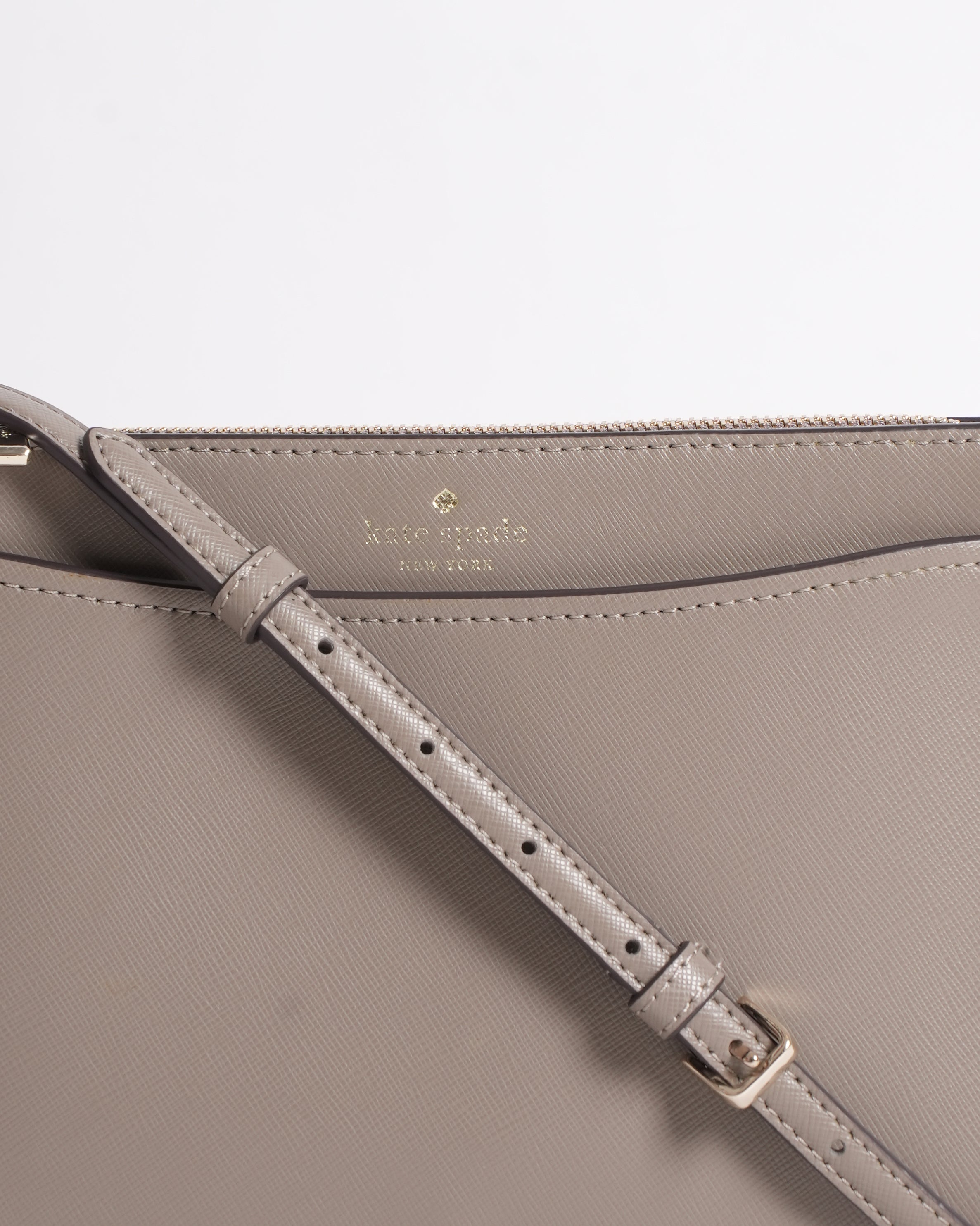Kate spade grey crossbody bag