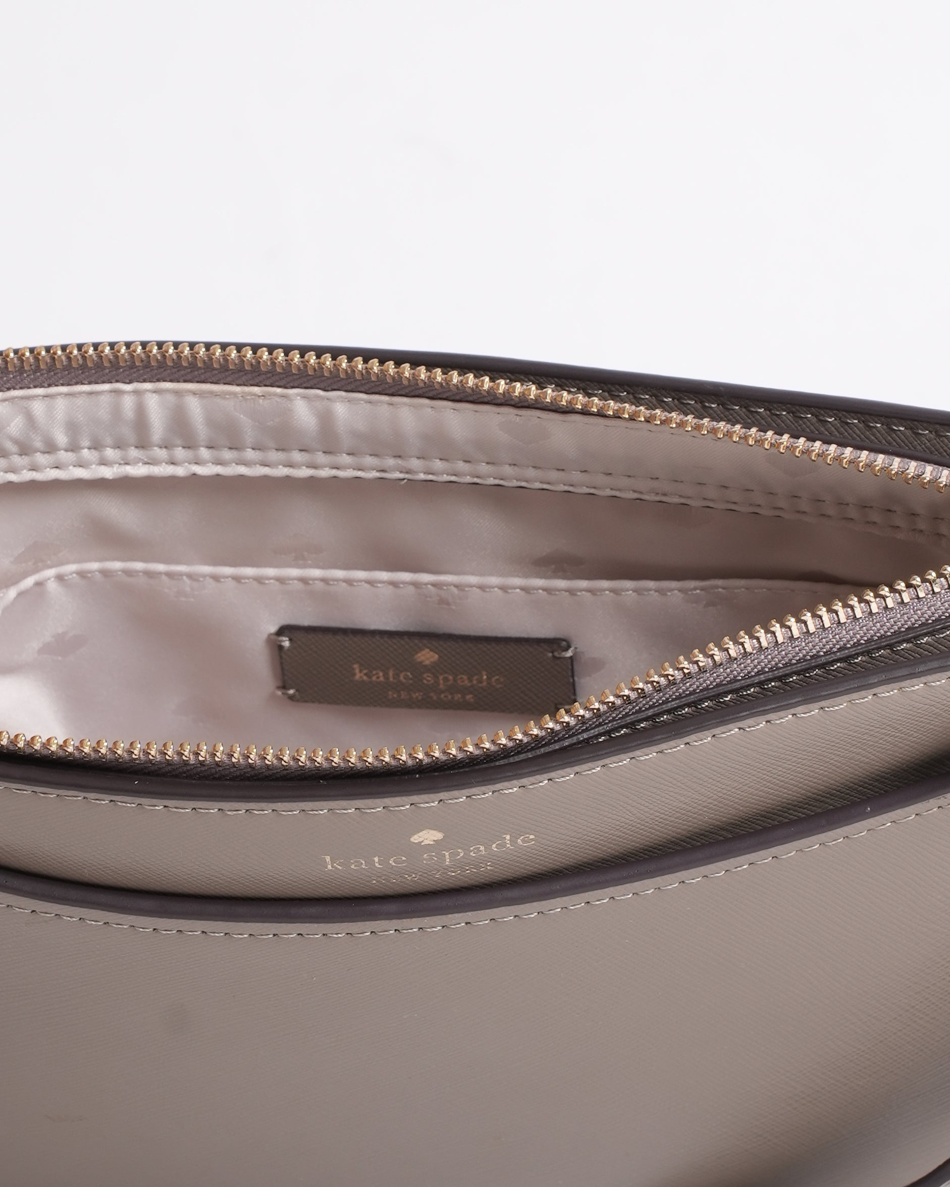 Kate spade grey crossbody bag