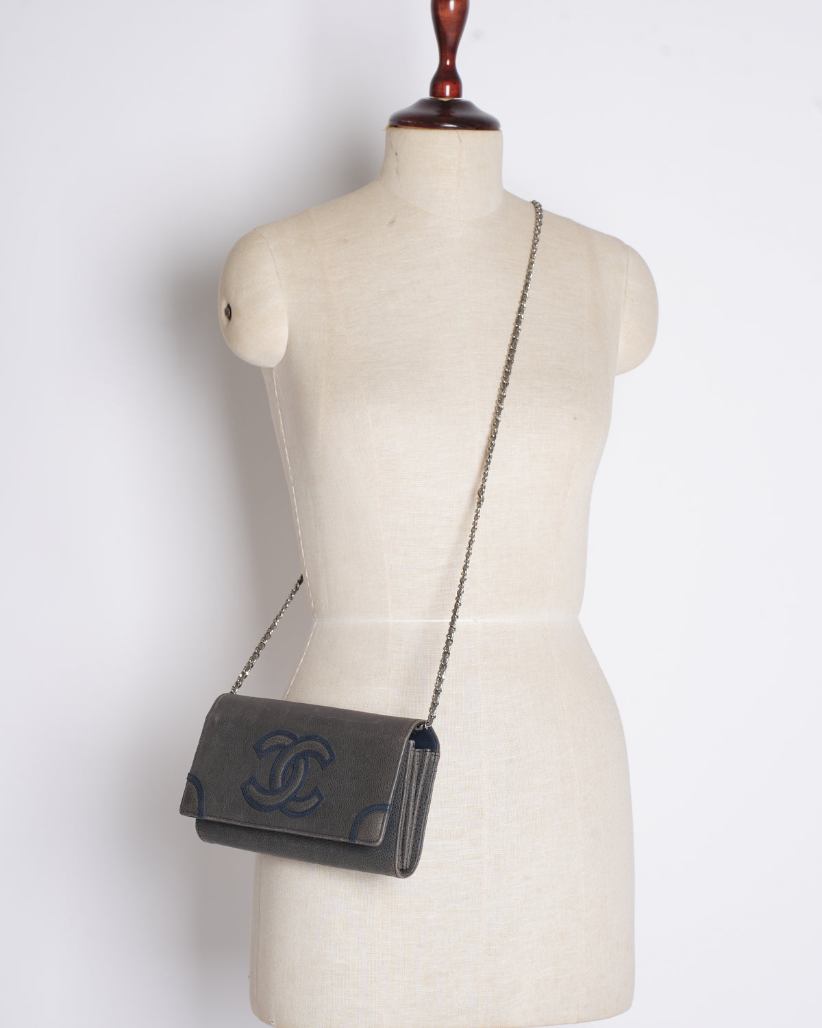 Chanel CC Timeless Wallet on Chain