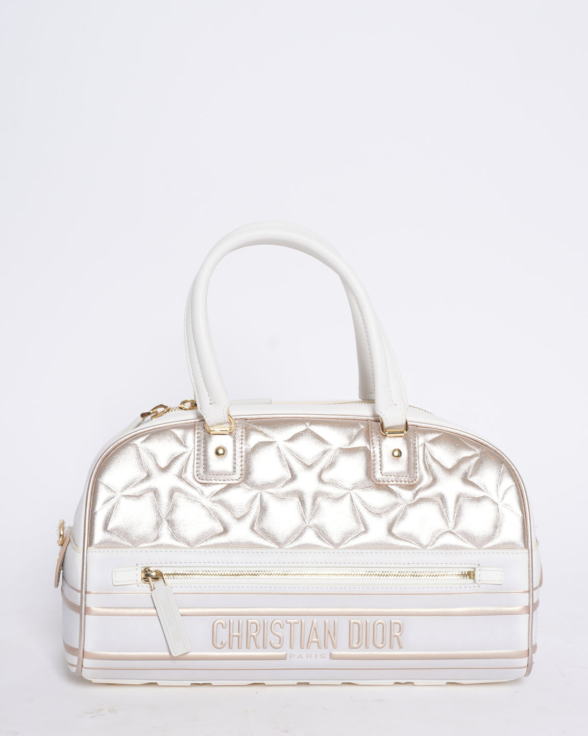 New Christian Dior Vibe Bowling Handbag