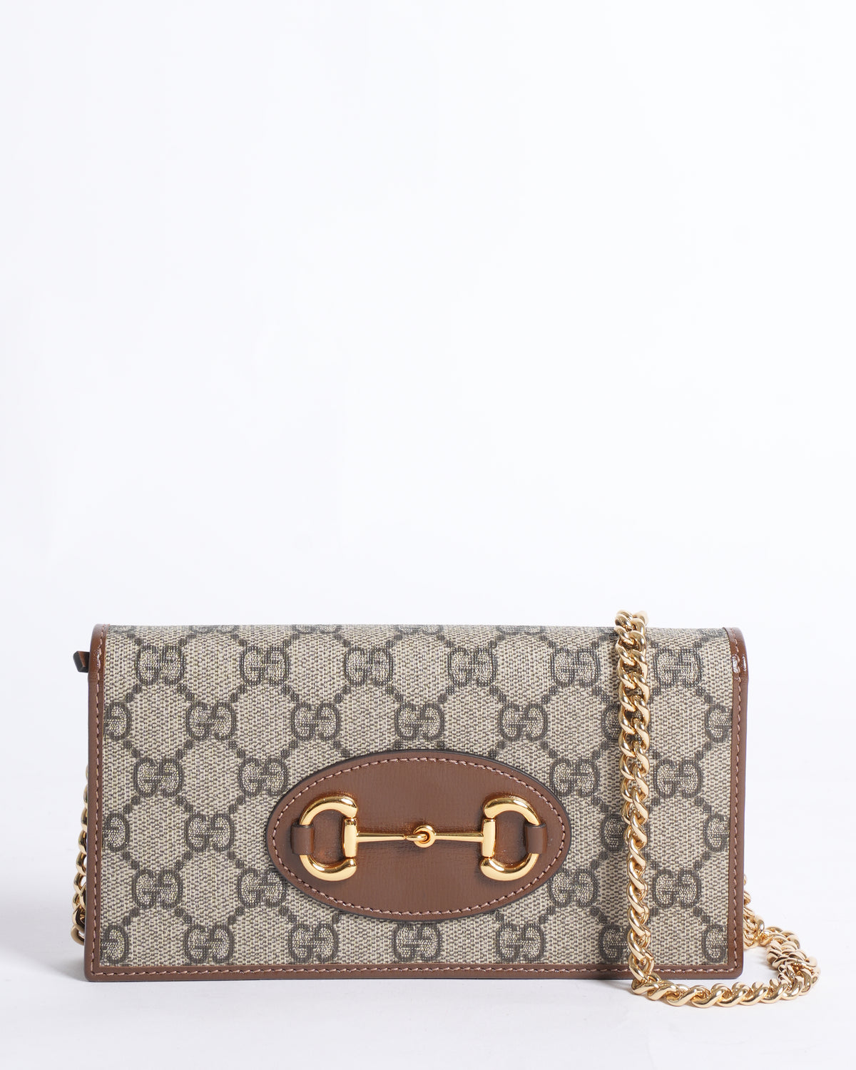 New Gucci Horsebit Chain 1955 Wallet
