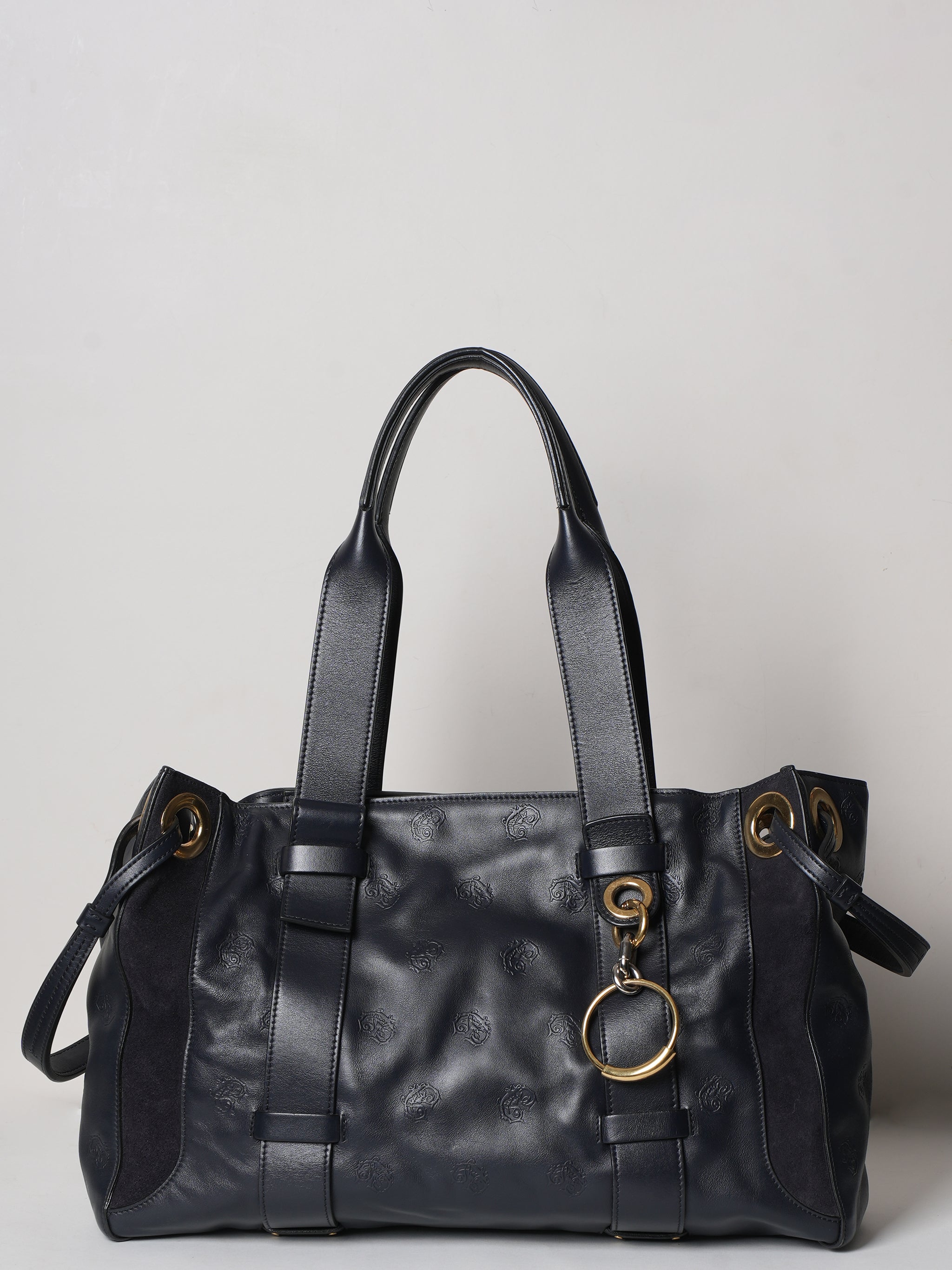 Chloe Tao Zipped Tote In Black