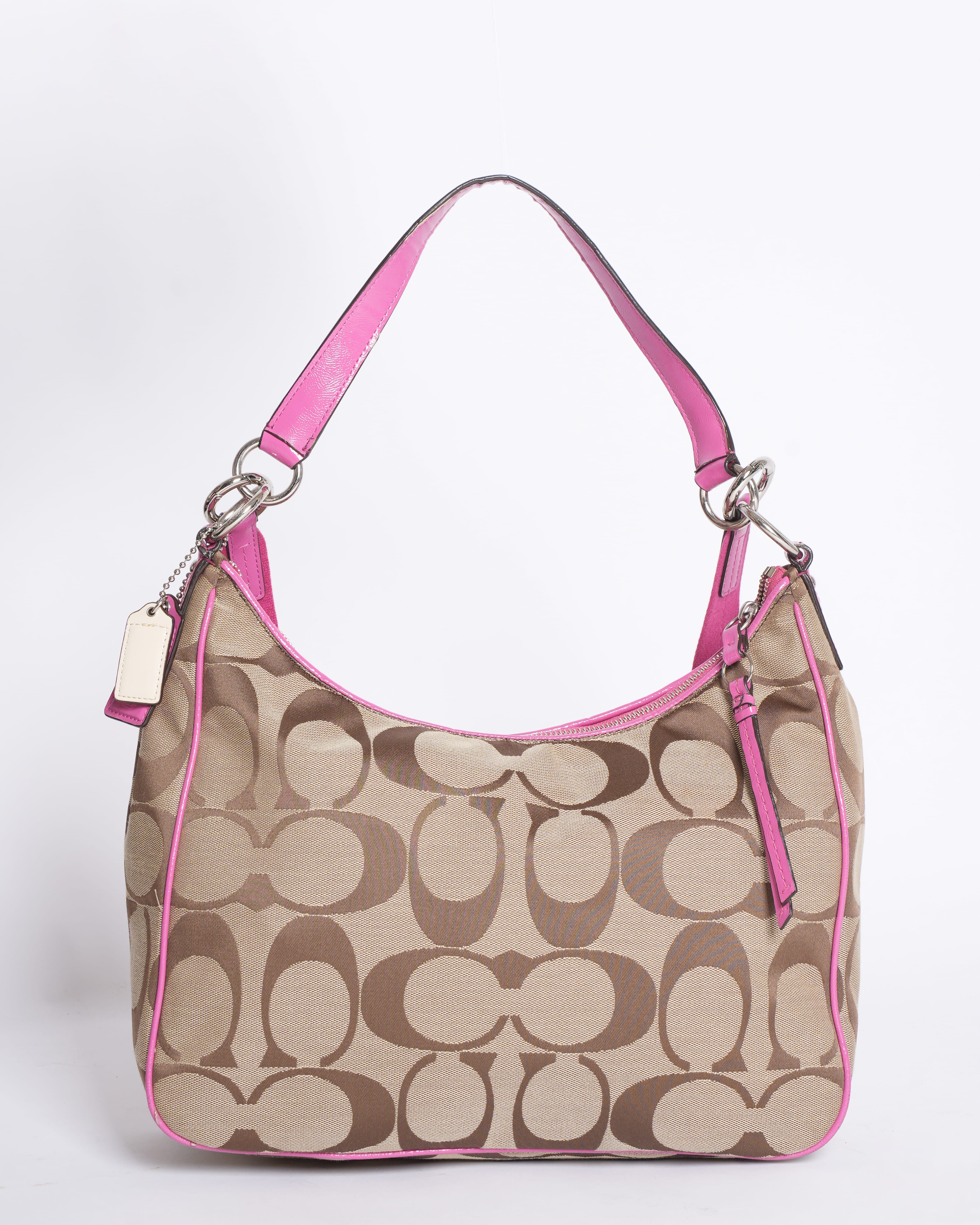New Coach monogram shoulder bag