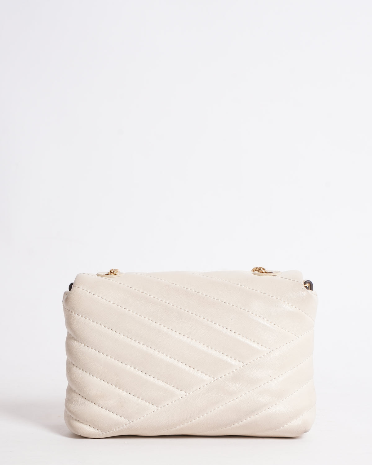 Tory Burch Kira Chevron Studded Logo Shoulder Bag