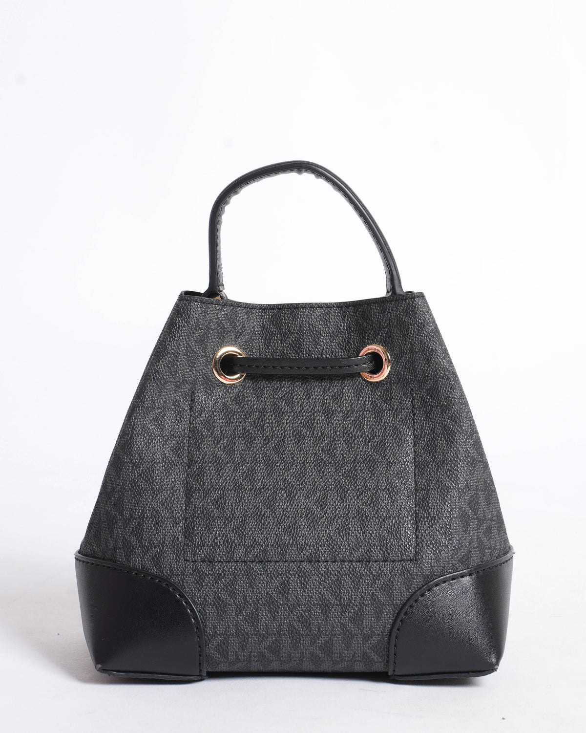 Michael Kors 
Black Mercer Logo Small Bucket Bag