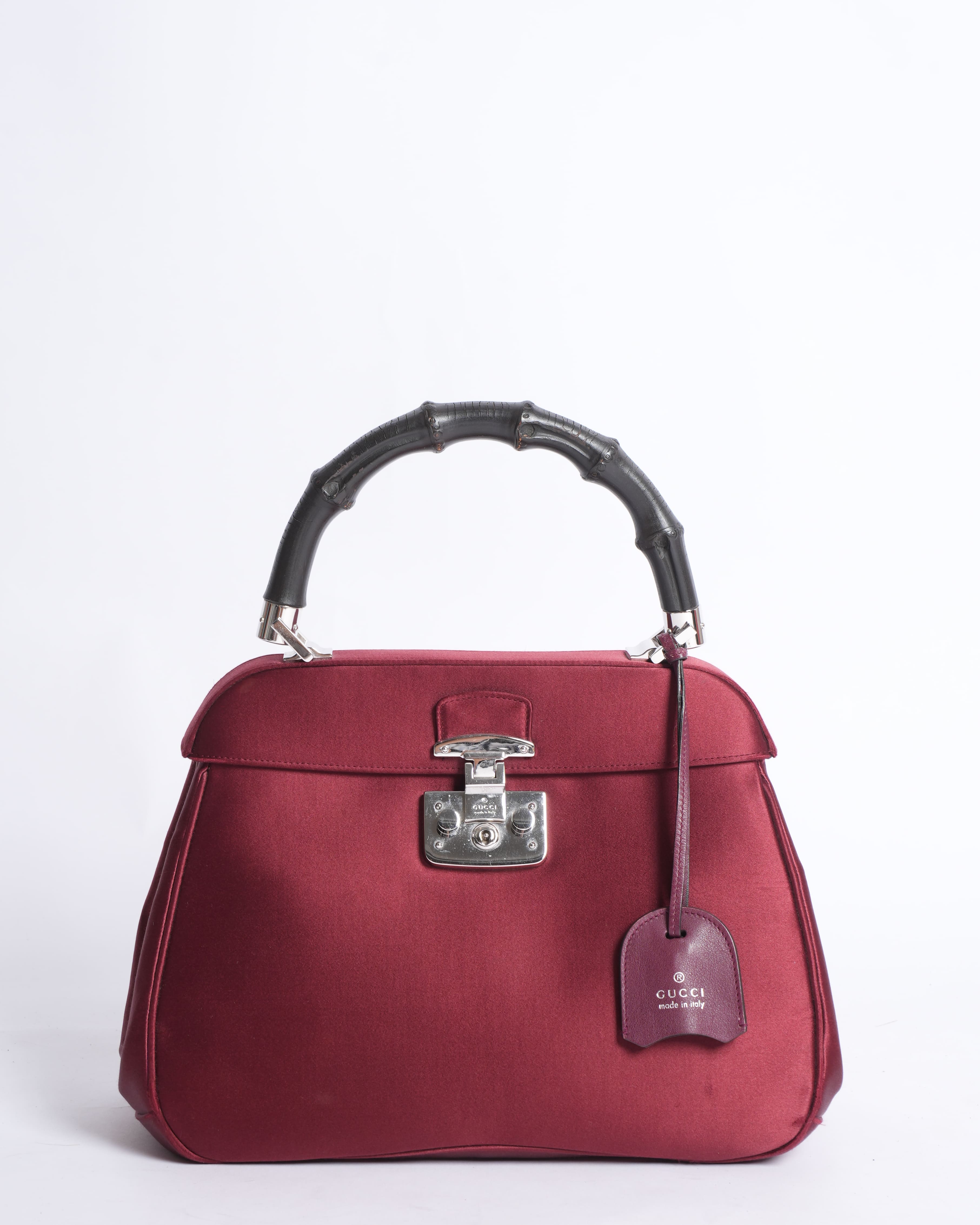 Gucci Maroon Top handle Bag