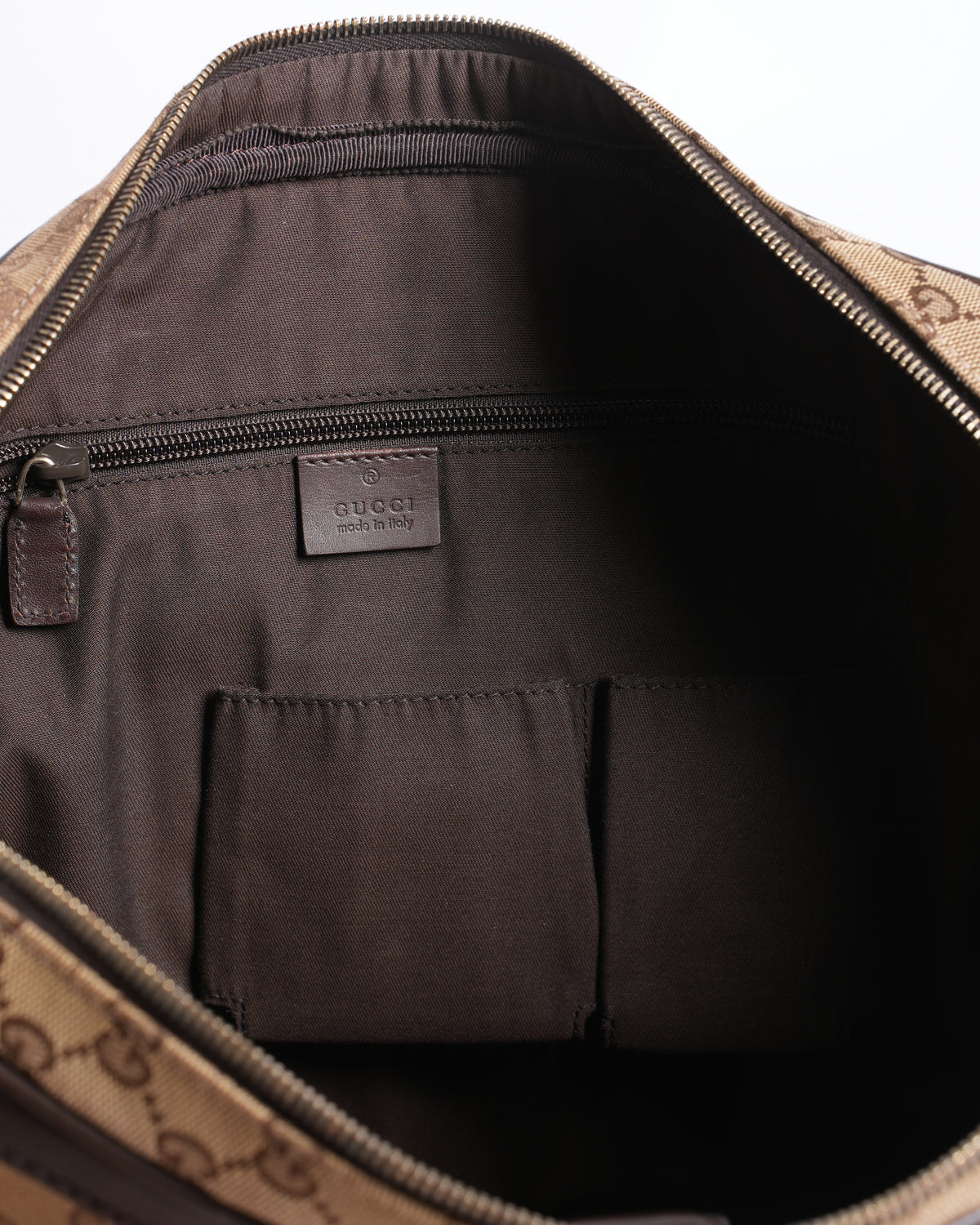 Gucci 
Ophidia Top Handle leather handbag