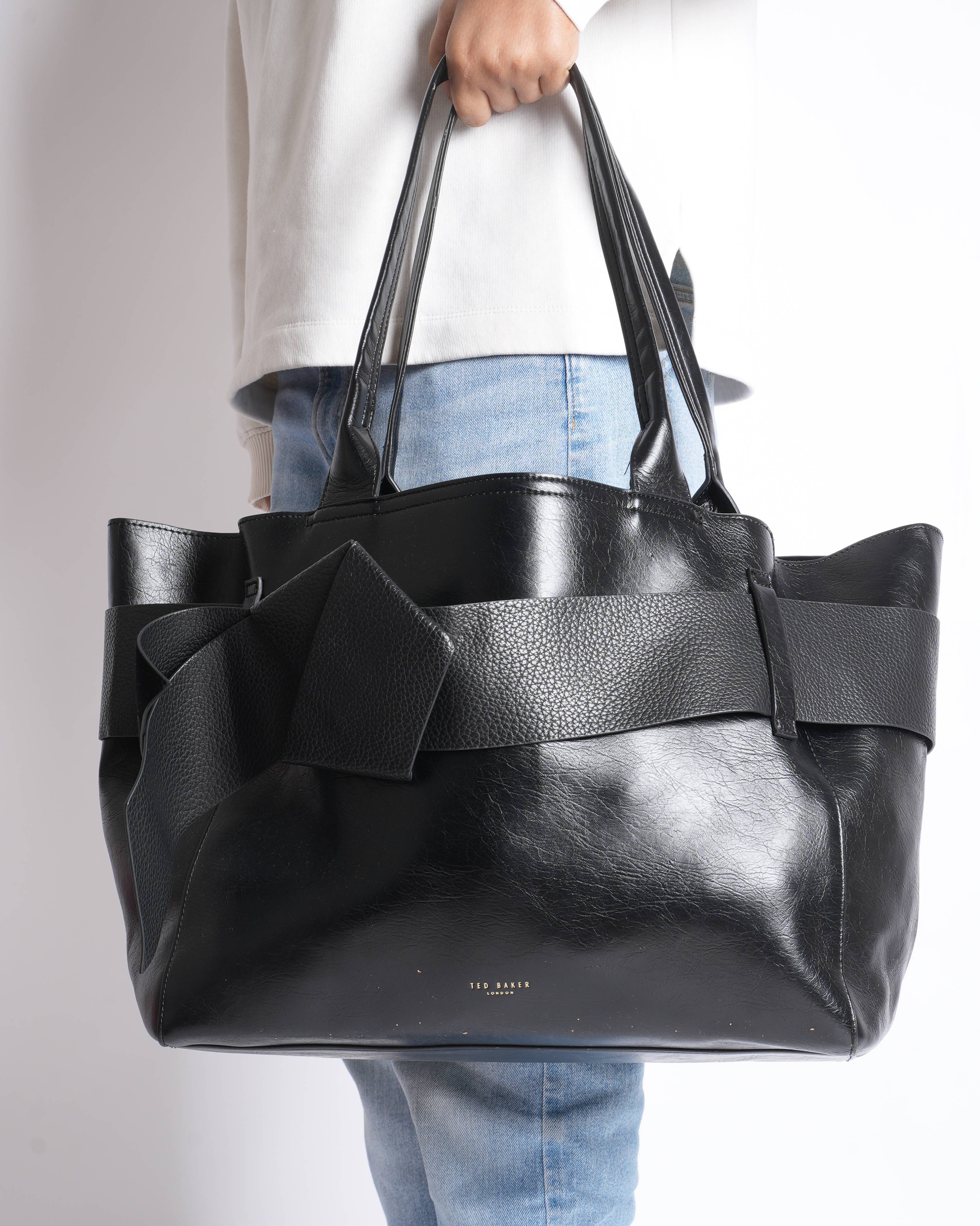 Ted Baker 
Black Jimma Large Tote