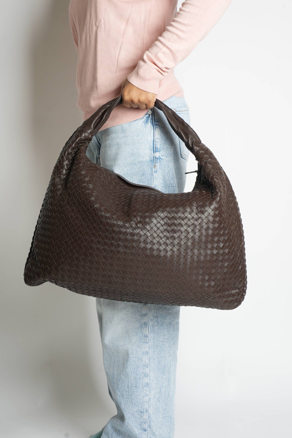 Bottega Veneta Brown maxi veneta bag