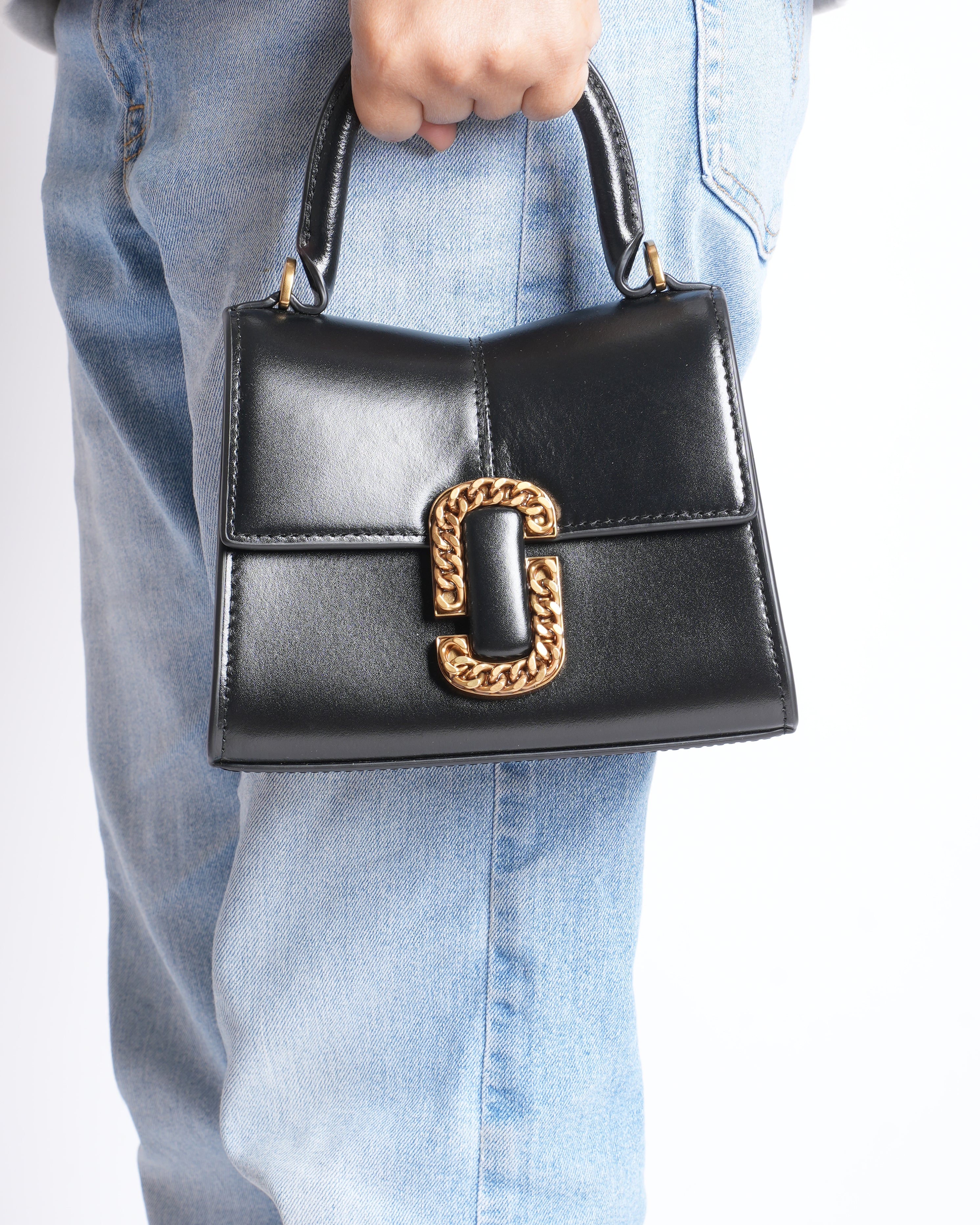 New MARC JACOBS The Mini Top Handle Bag