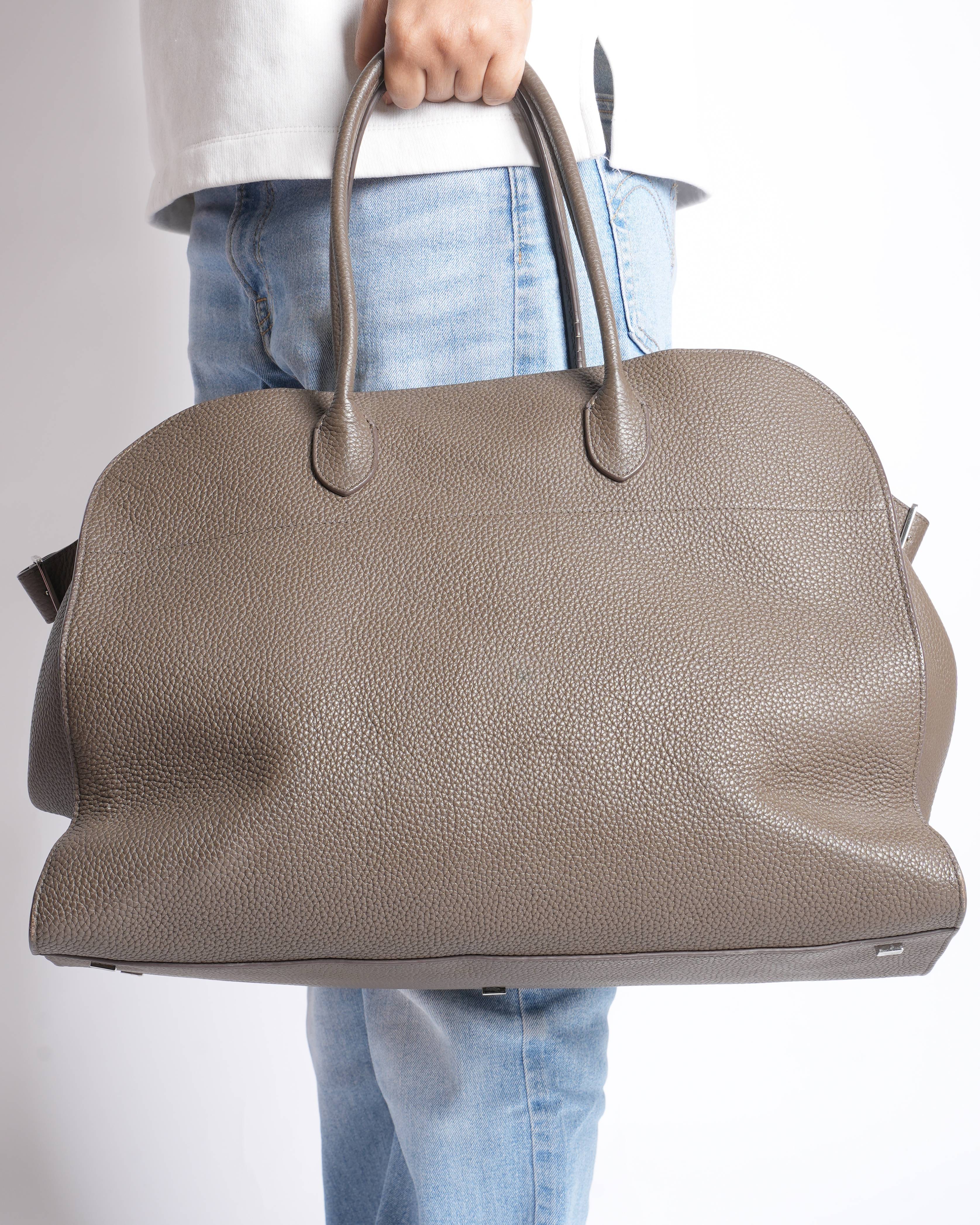 The row marlo 14 leather tote bag