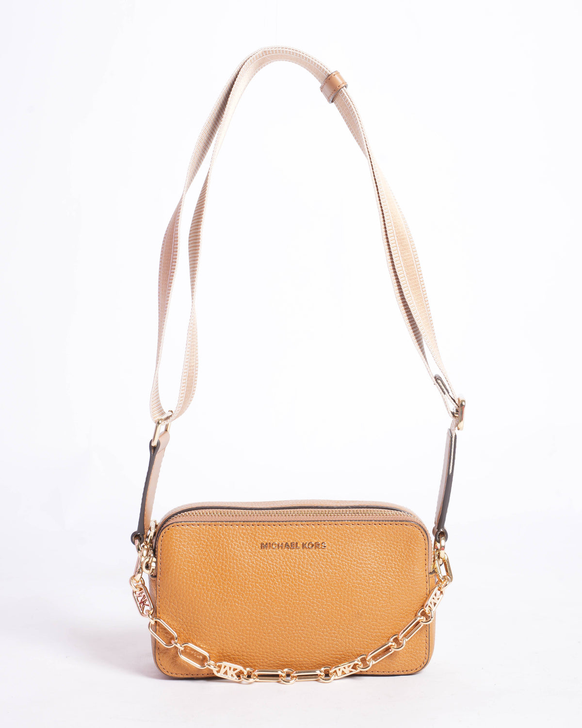 Michael Kors 
Jet Set Small Pebbled Leather Shoulder bag