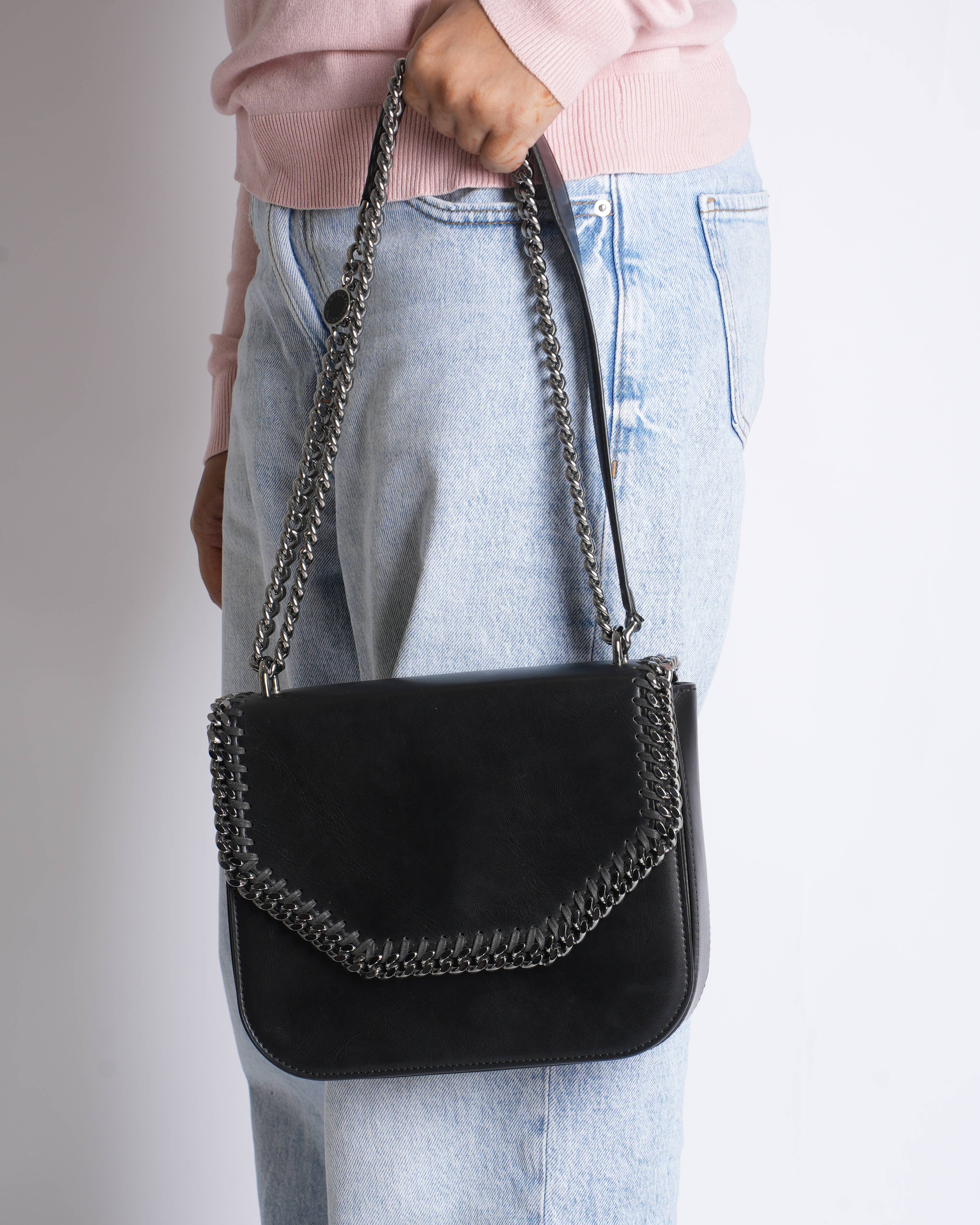Stella McCartney Falabella Bag In Black