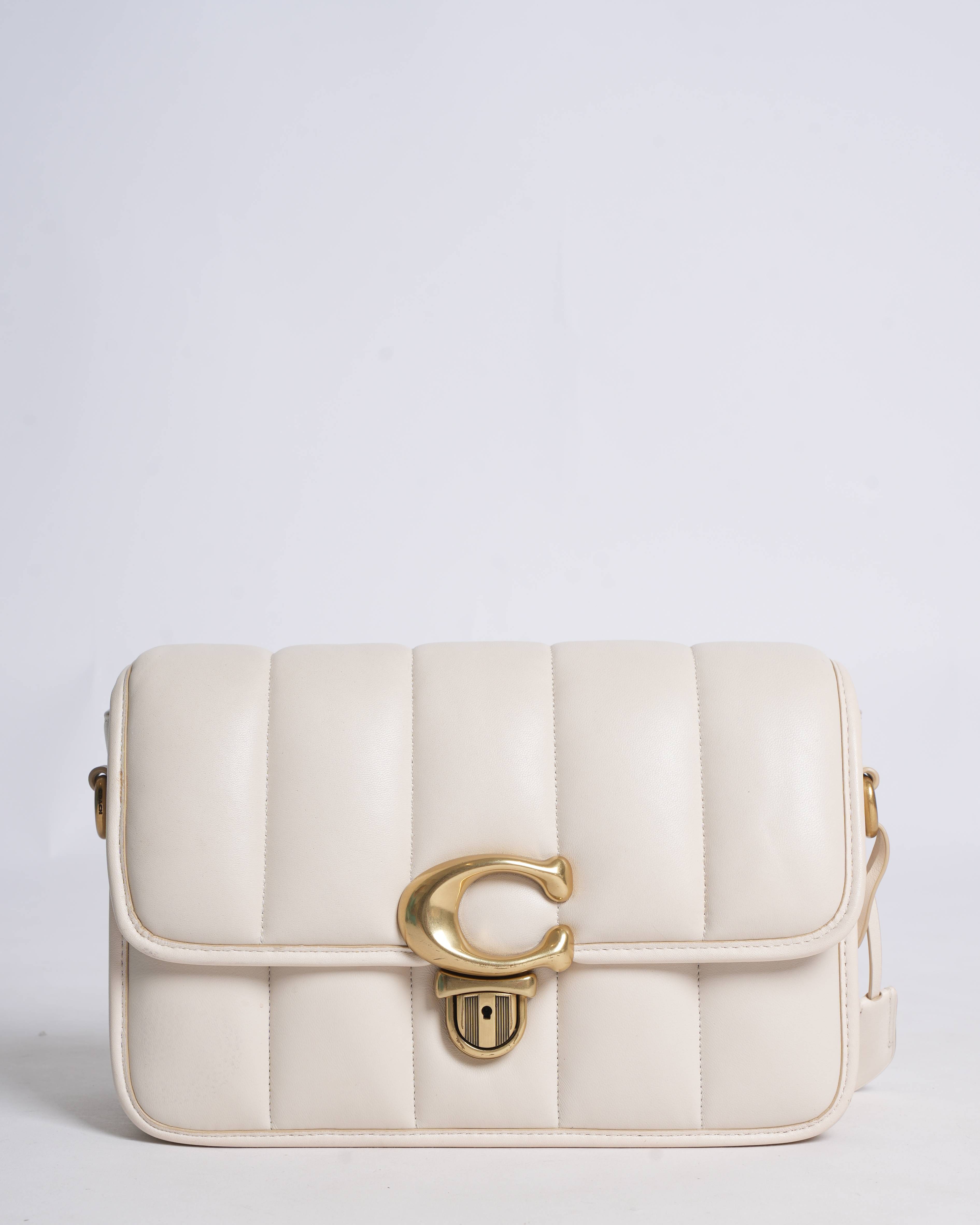 Coach 
Studio Shoulder Bag With Quilting Leather