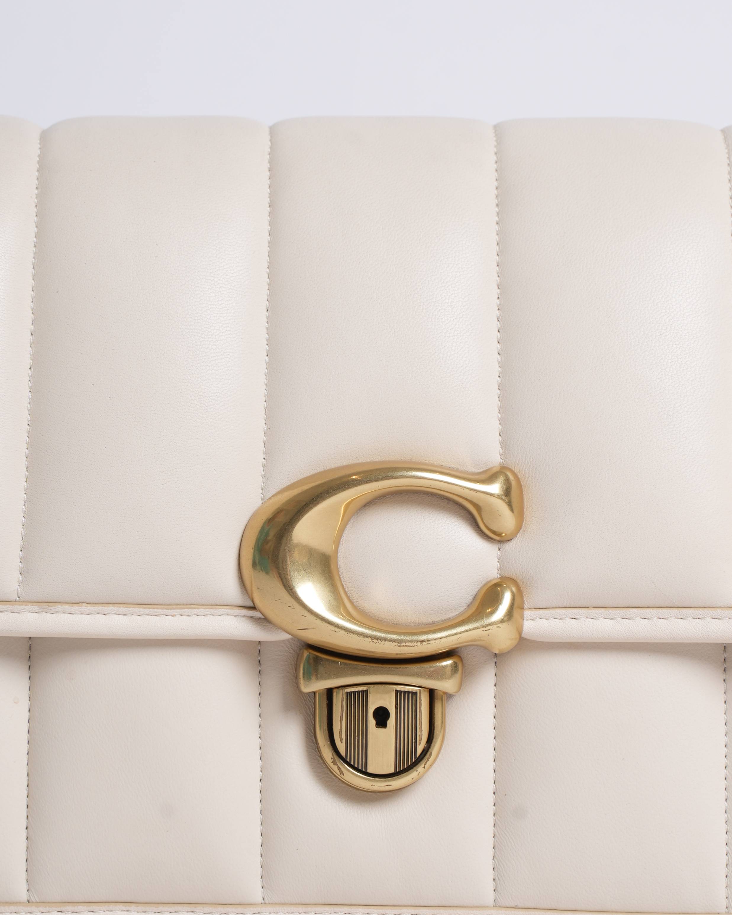 Coach 
Studio Shoulder Bag With Quilting Leather