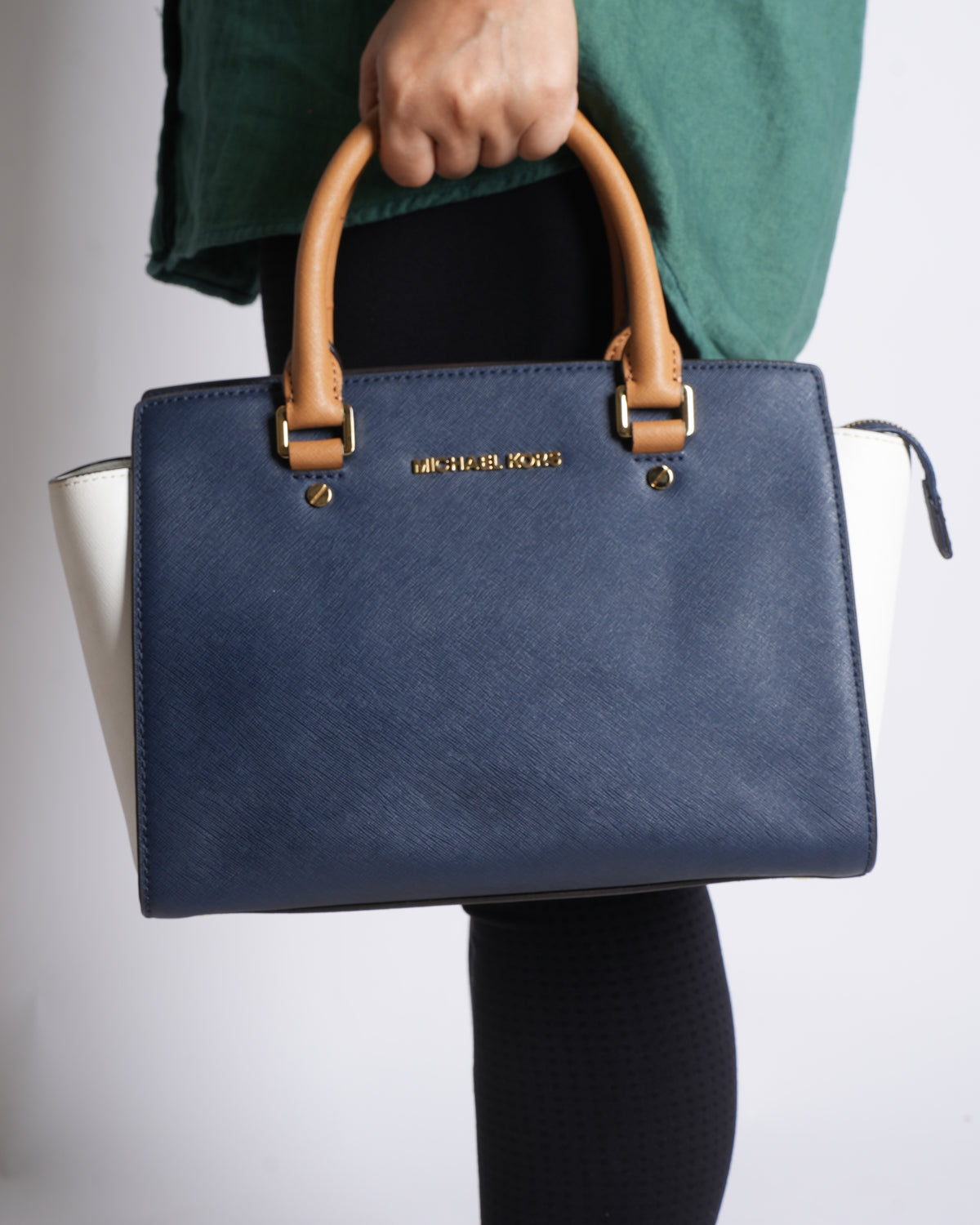 Michael Kors selma medium satchel bag