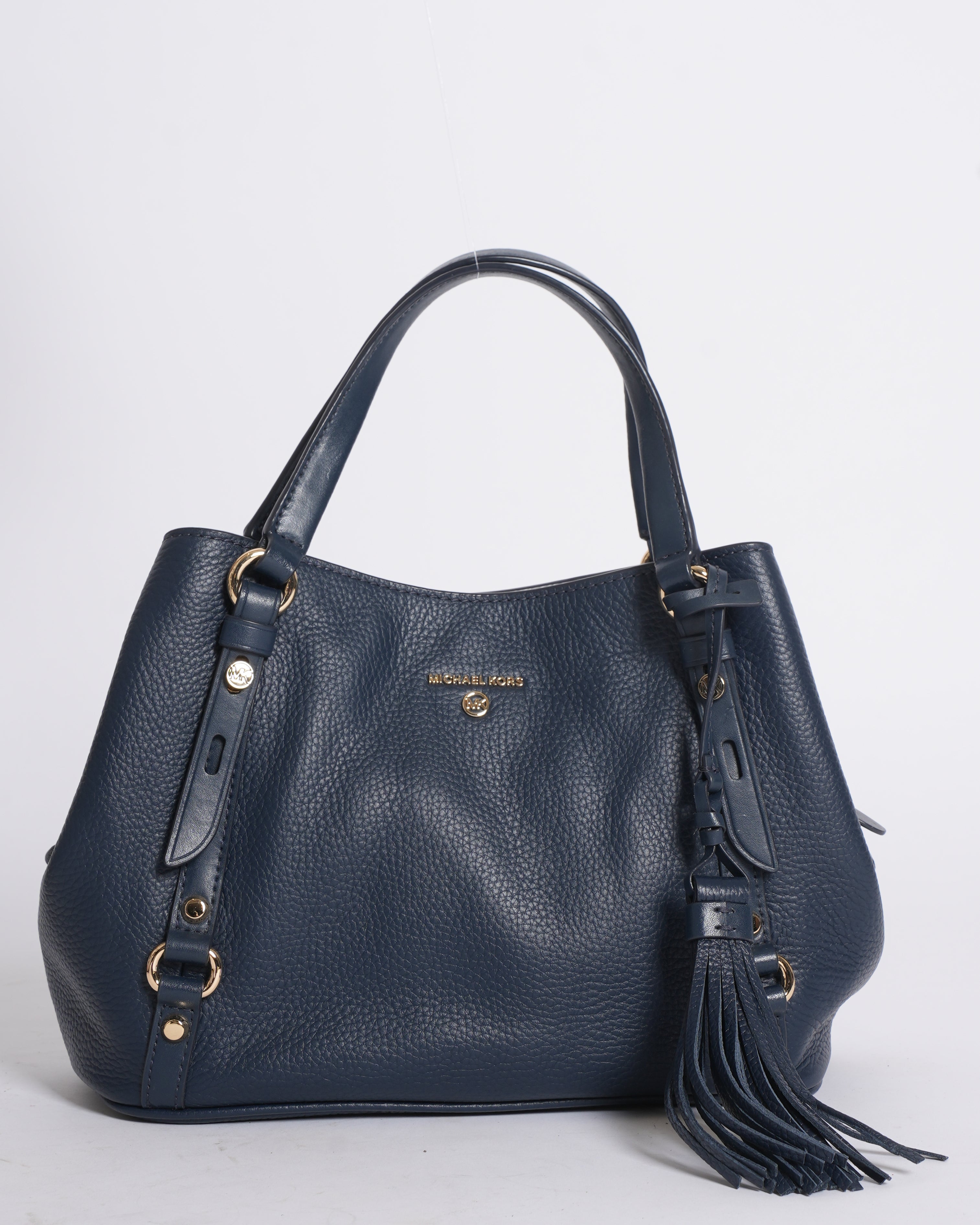 Michael Kors Top Handle Bag In Blue