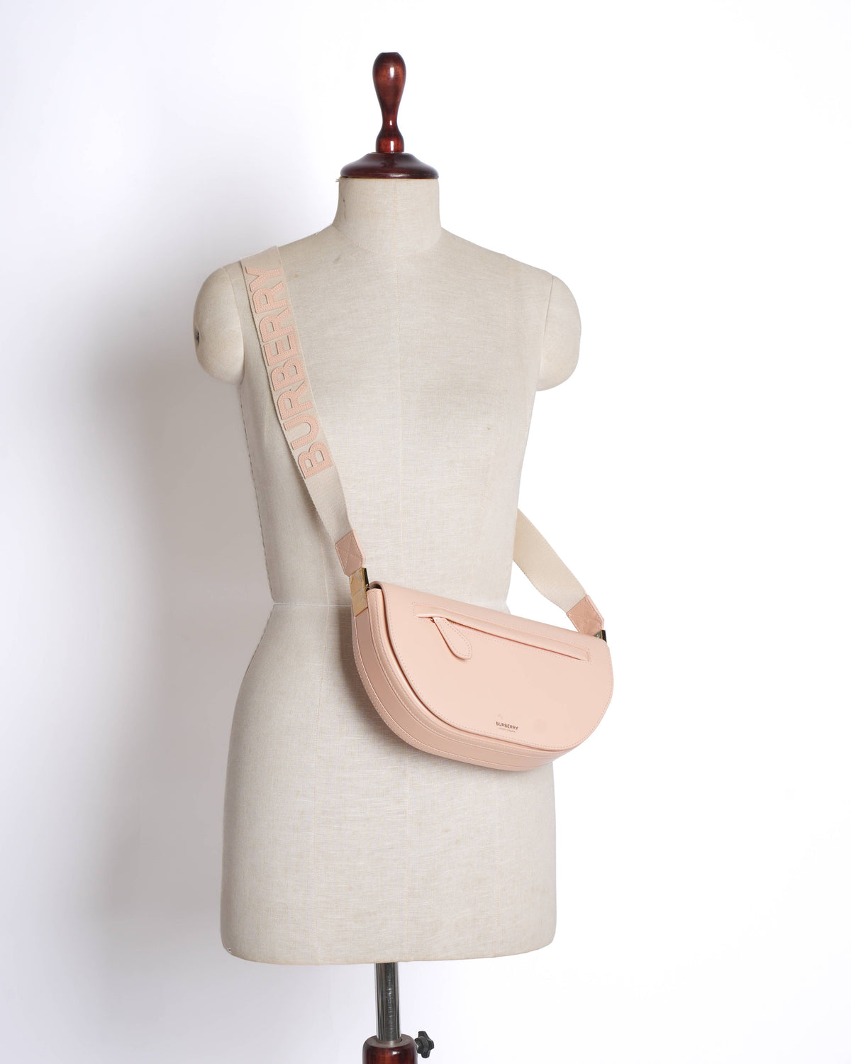 New Burberry olympia Crossbody bag in pink