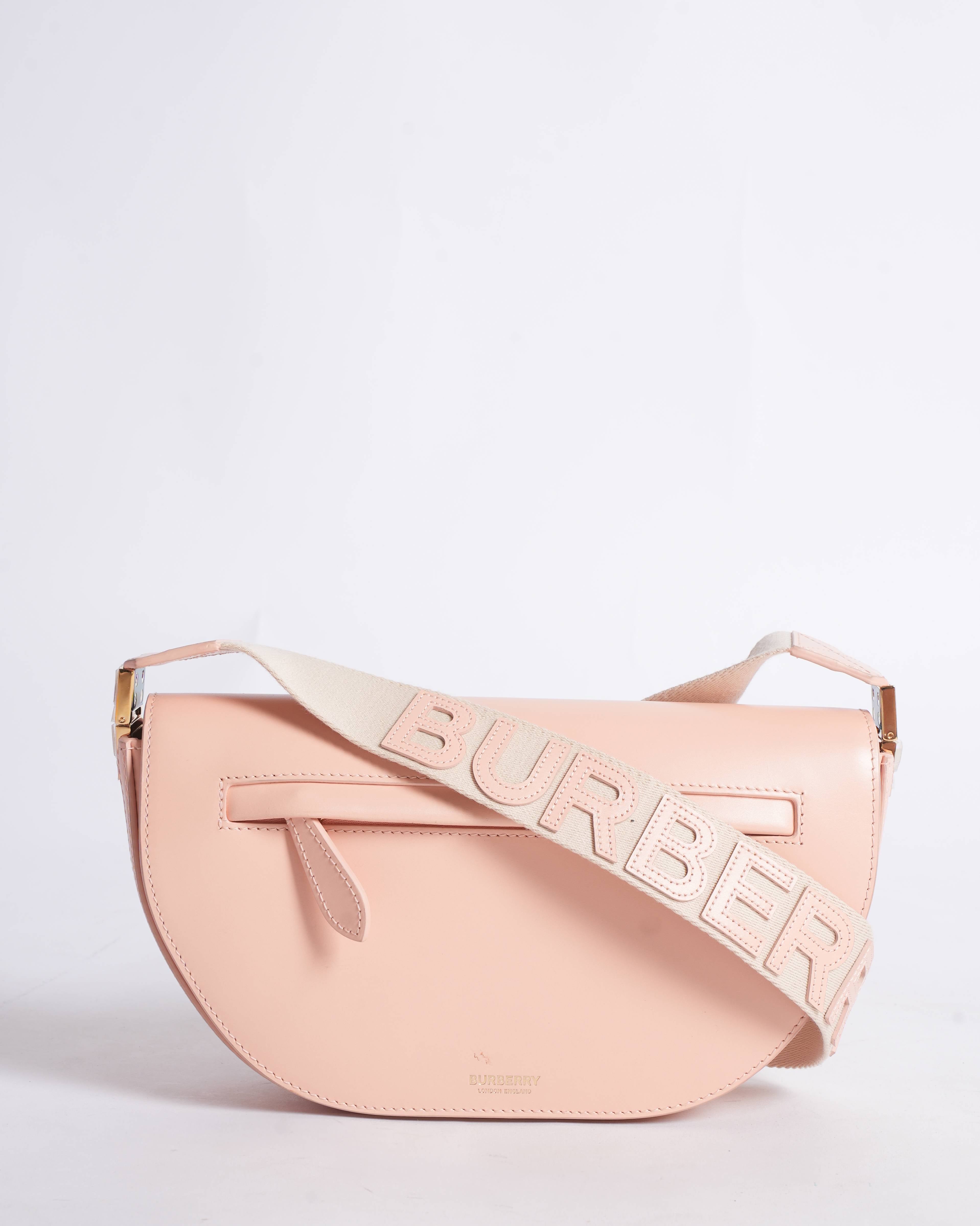 New Burberry olympia Crossbody bag in pink