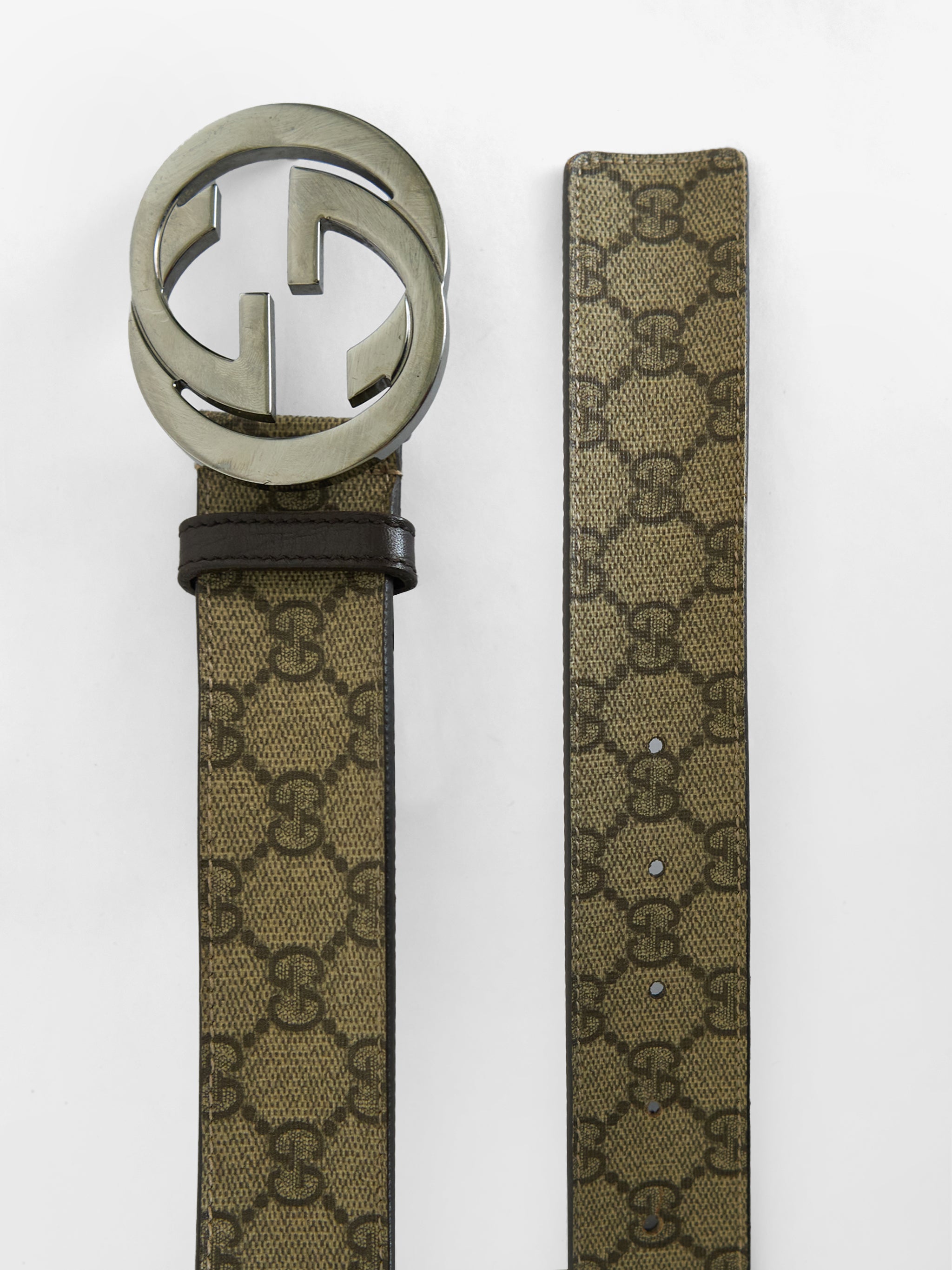 Gucci Belt Supreme Coated Canvas