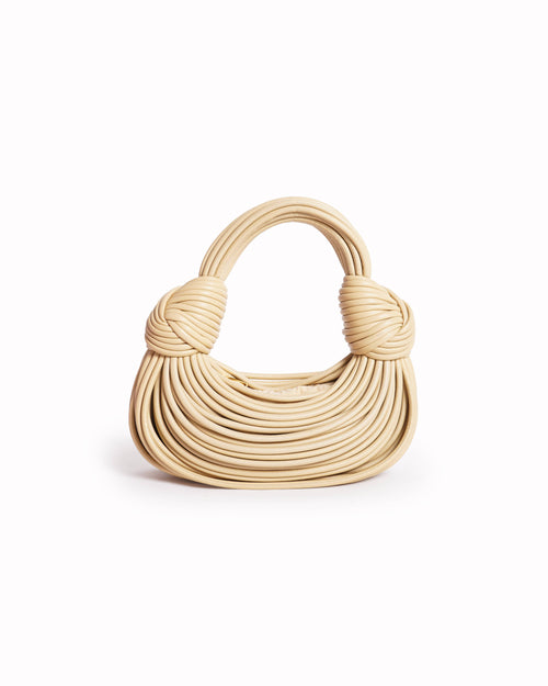 Bottega Veneta Double Knot Leather Handbag