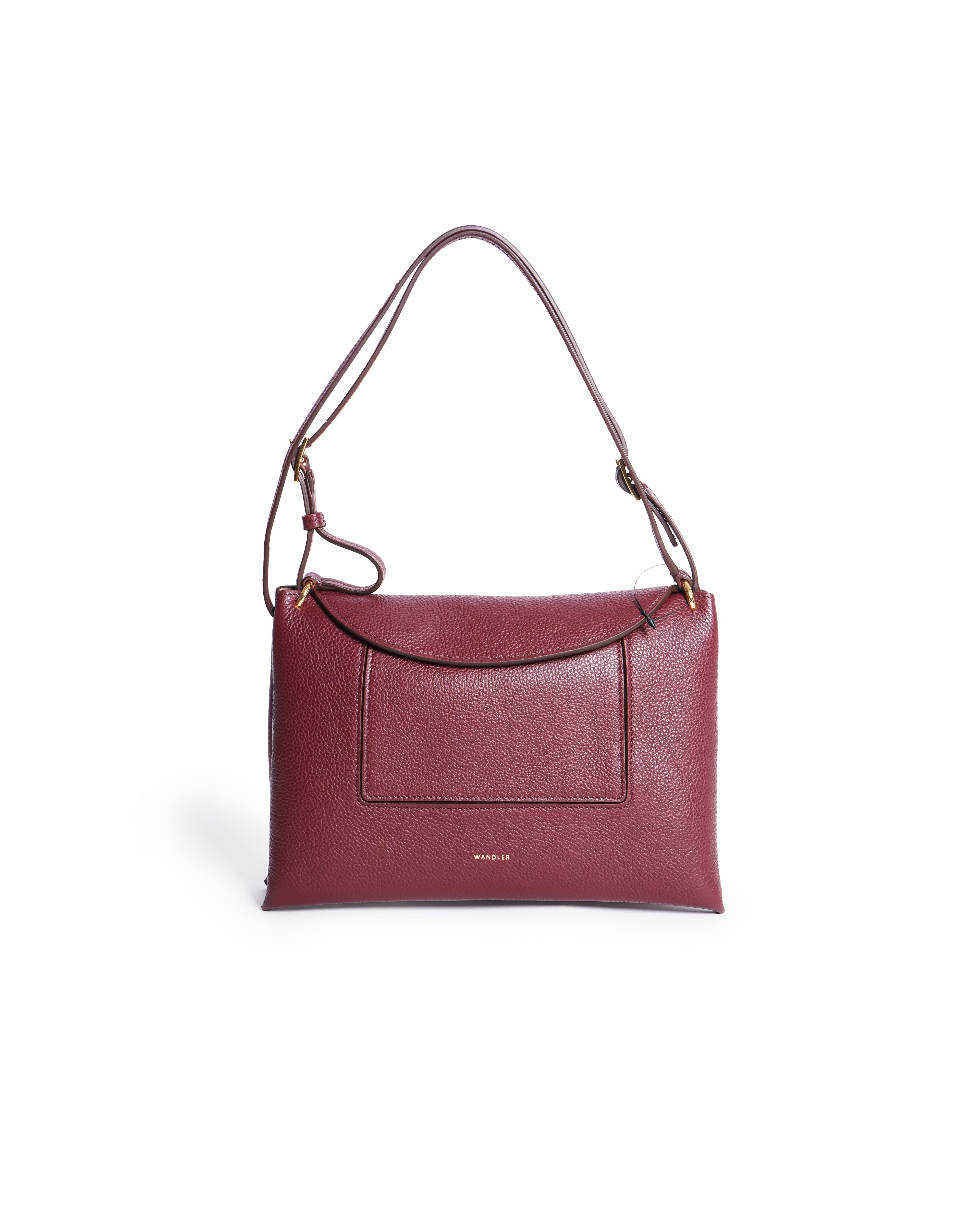 Wandler Penelope Shoulder Bag In Maroon