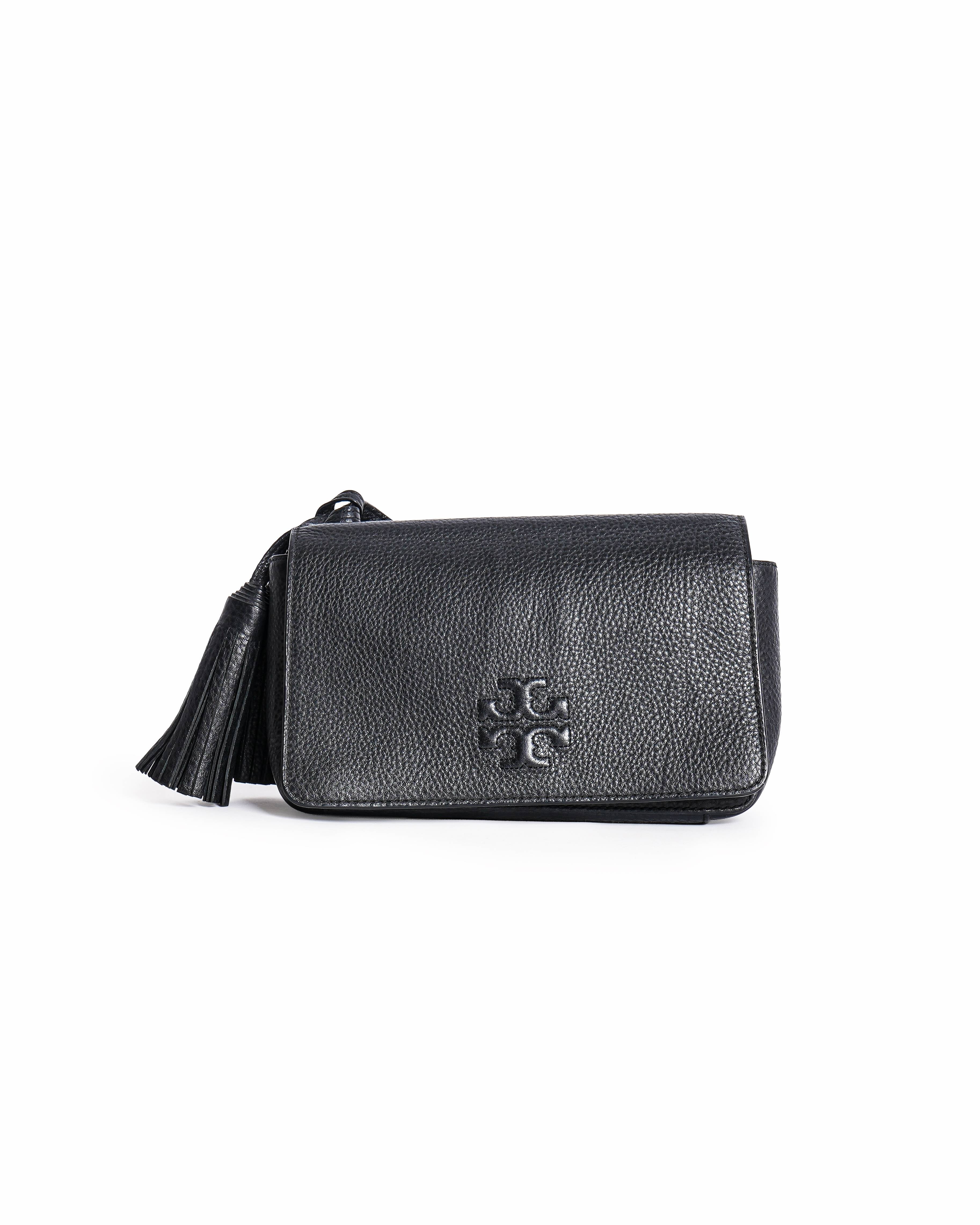 Tory Burch Tassel Black Crossbody Bag