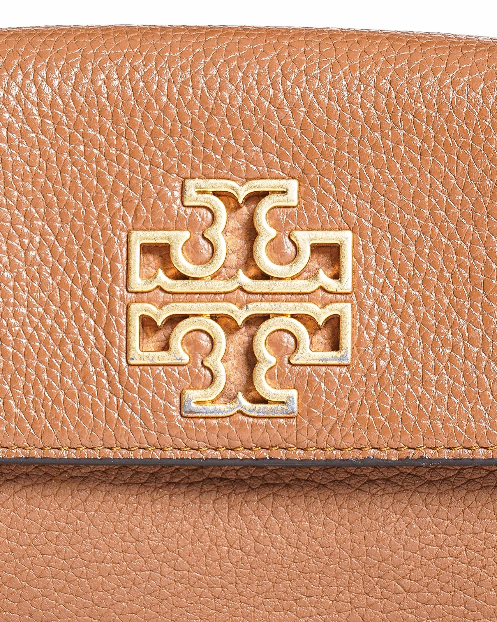 Tory Burch Leather Britten Mini Crossbody Bag