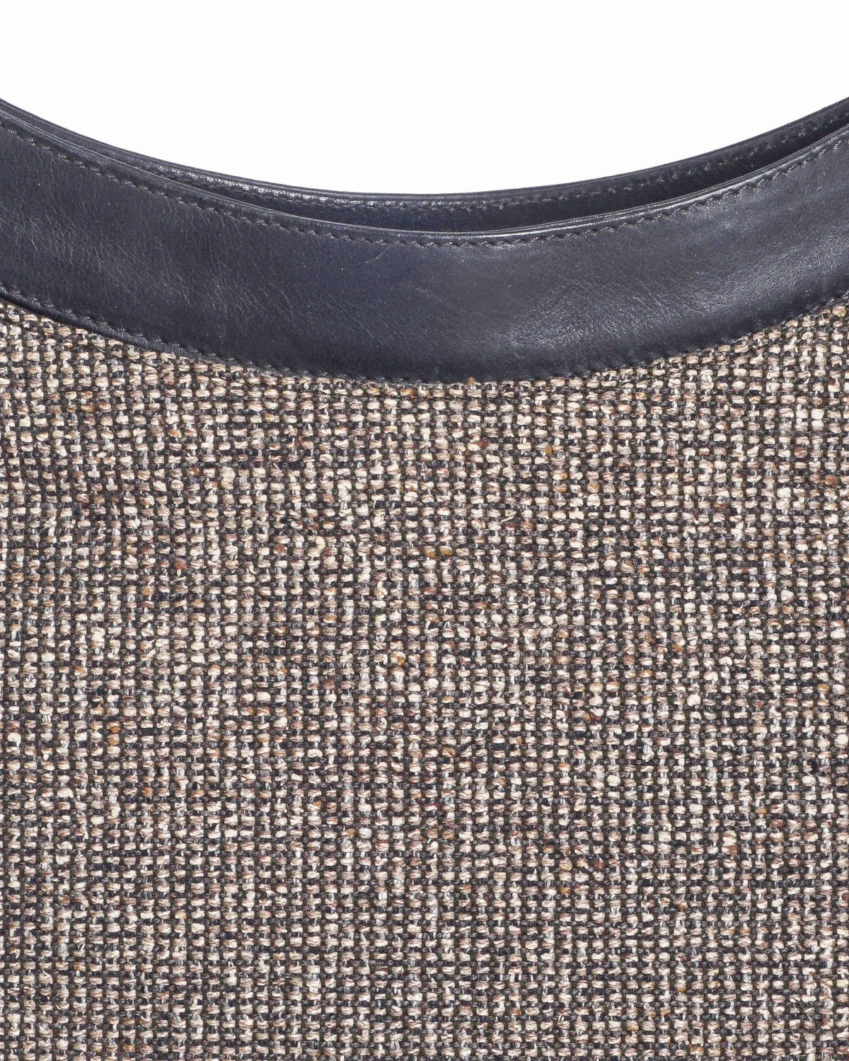 Bally Mesh Tweed Shoulder Bag
