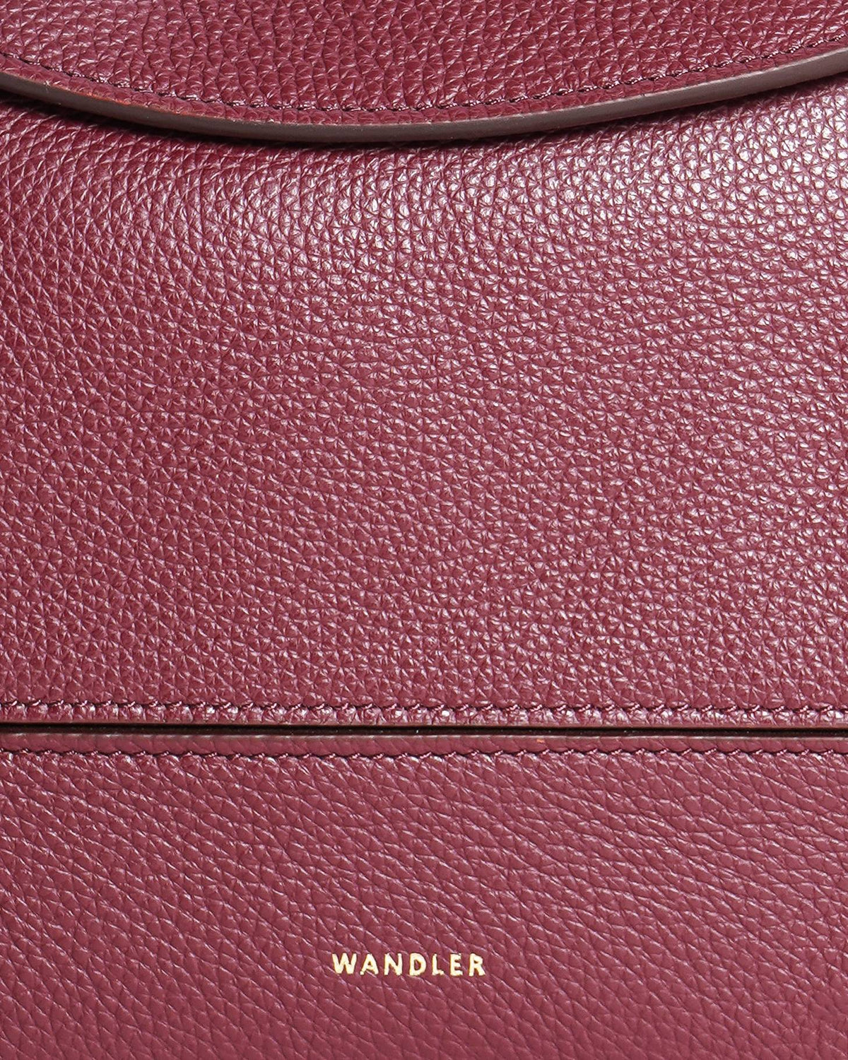 Wandler Penelope Shoulder Bag In Maroon