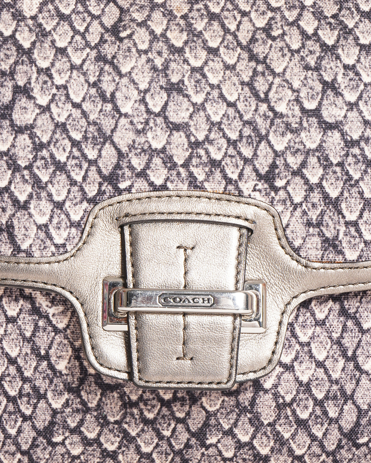 Coach taylor snake flap crossbody bag