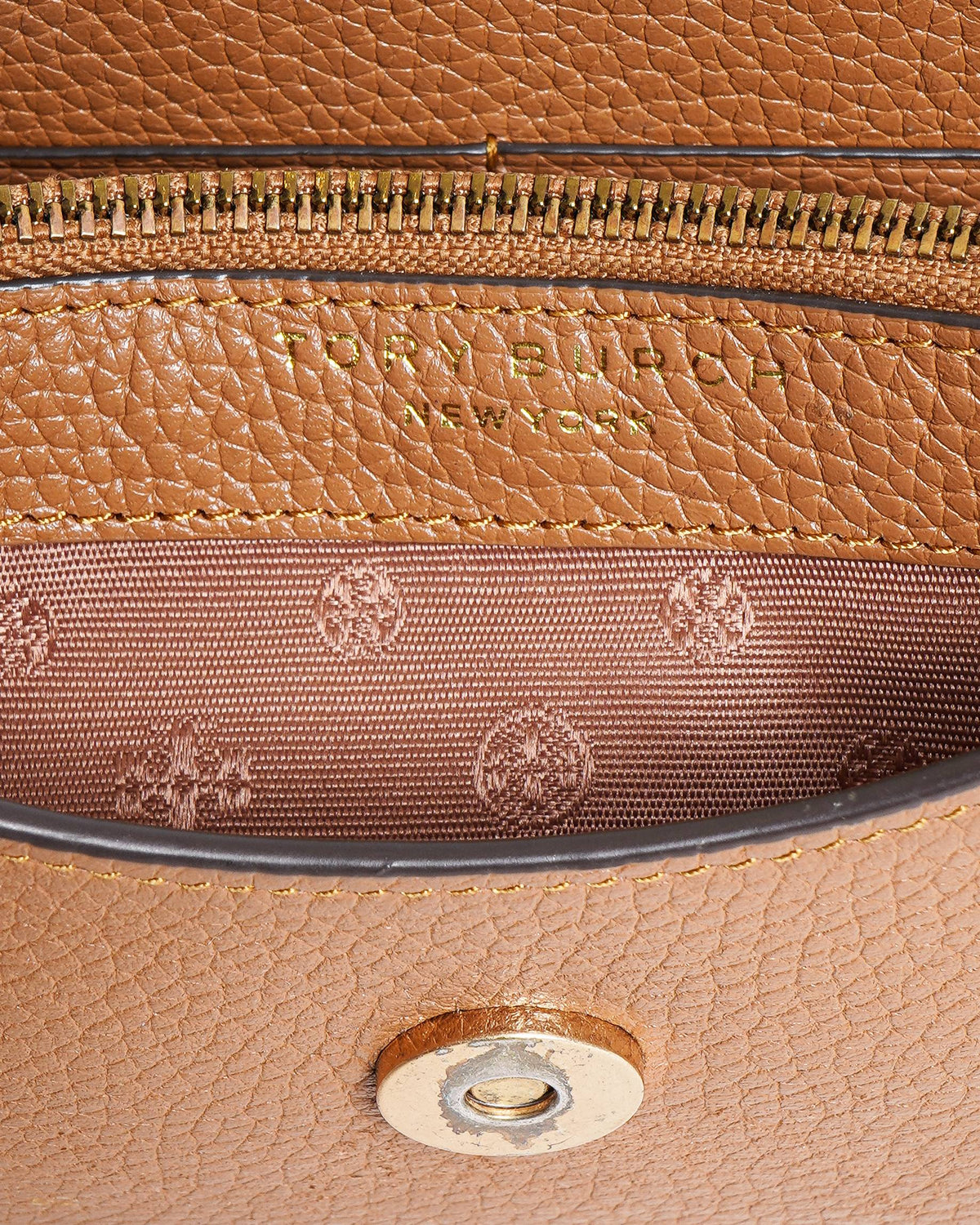 Tory Burch Leather Britten Mini Crossbody Bag
