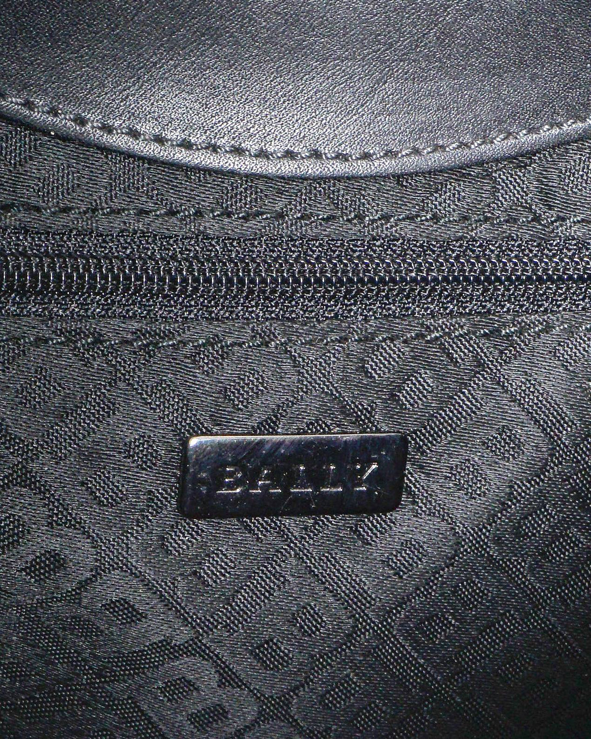 Bally Mesh Tweed Shoulder Bag