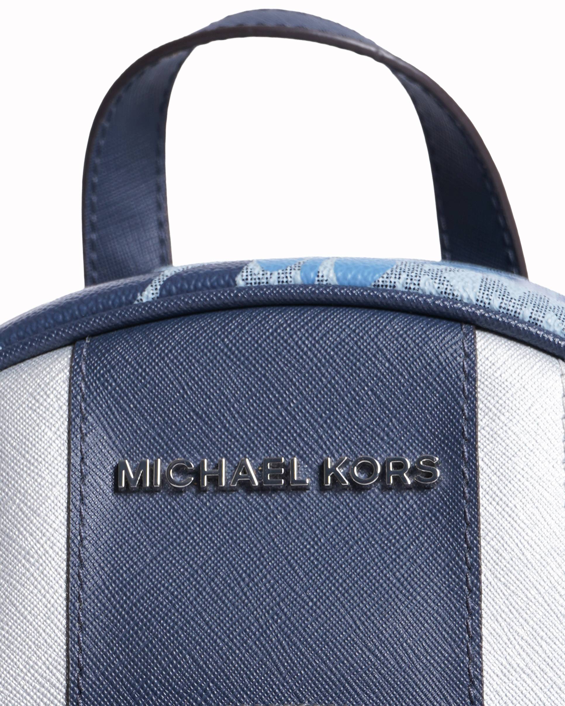 Michael Kors 
Butterfly print backpack in blue