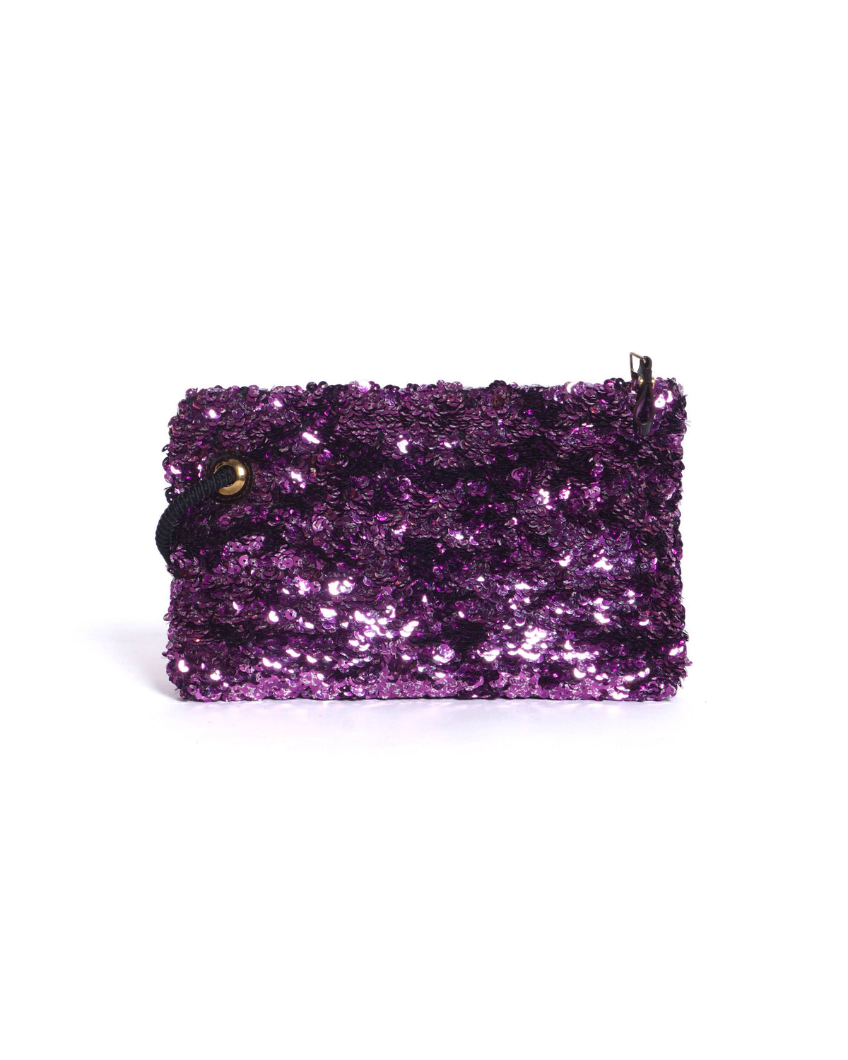 Louis Vuitton Limited Edition Violette Sequin Rococo Pochette Clutch Bag