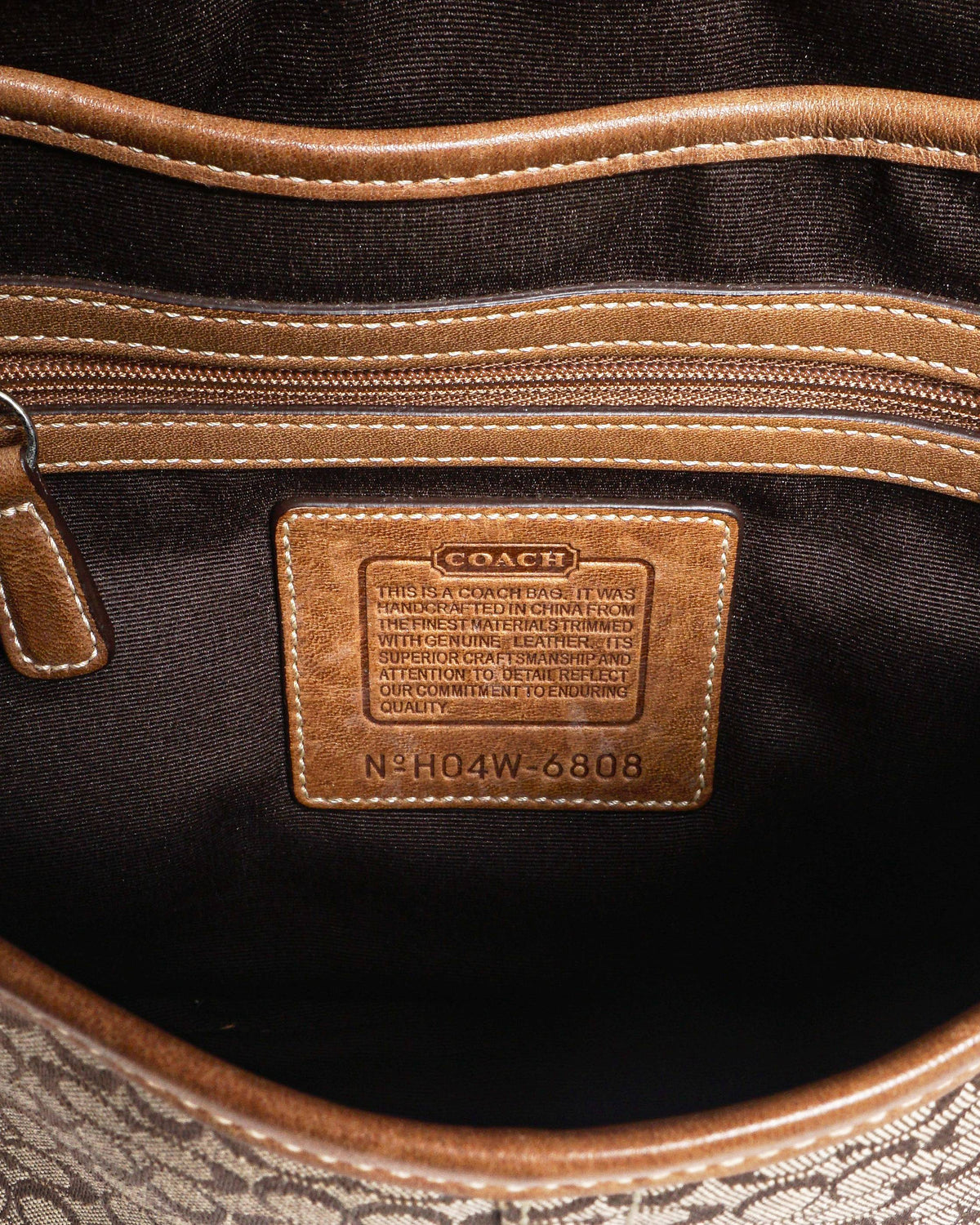Coach Soho Signature Canvas Flap Shoulder Bag