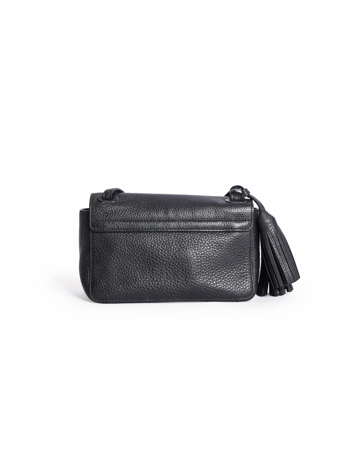 Tory Burch Tassel Black Crossbody Bag