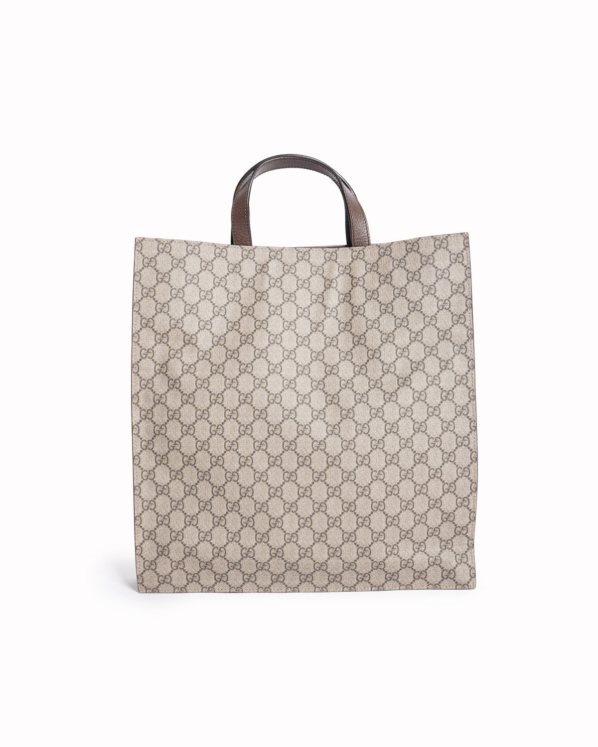 New Gucci GG Supreme Embroidery Tote Bag