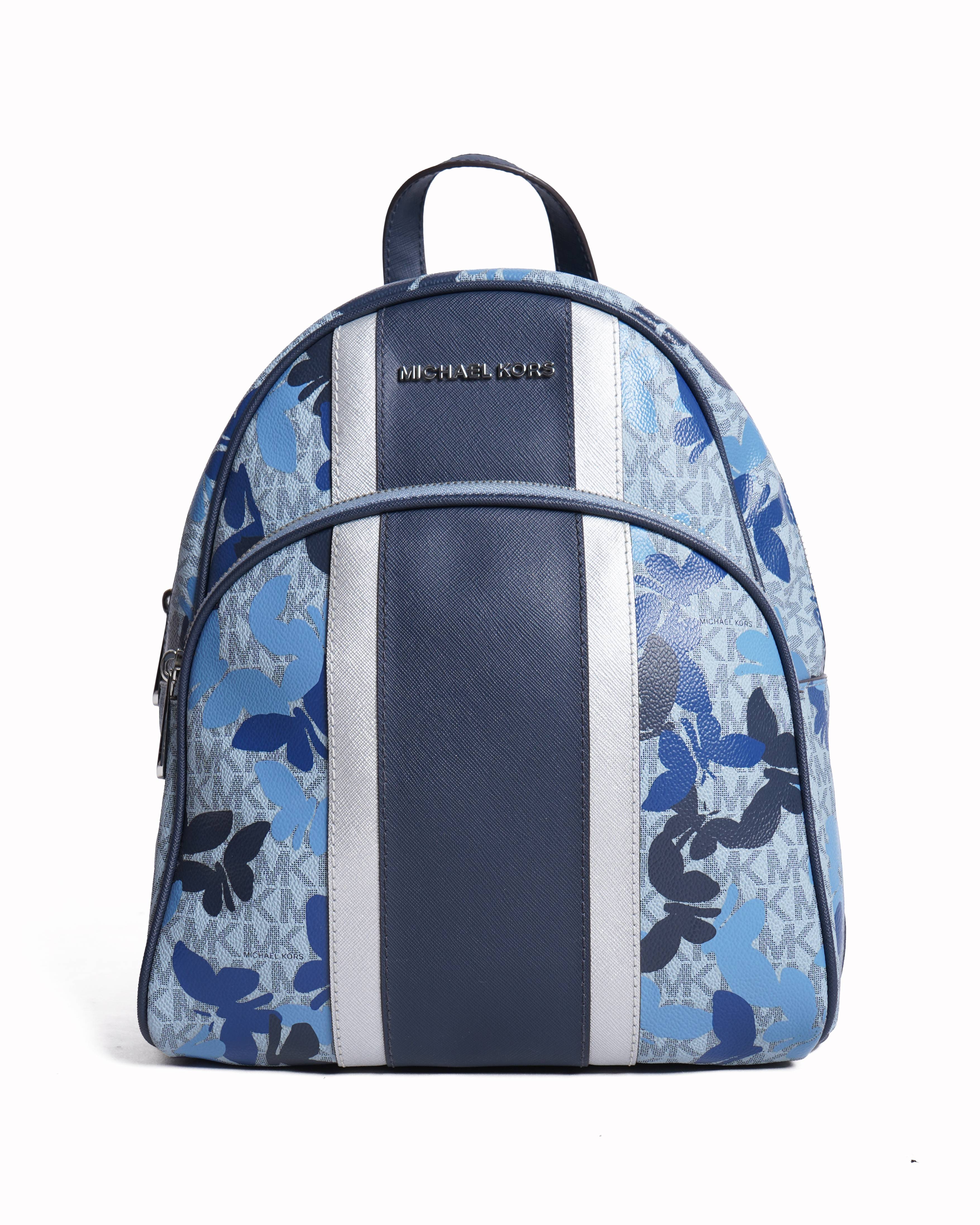 Michael Kors 
Butterfly print backpack in blue