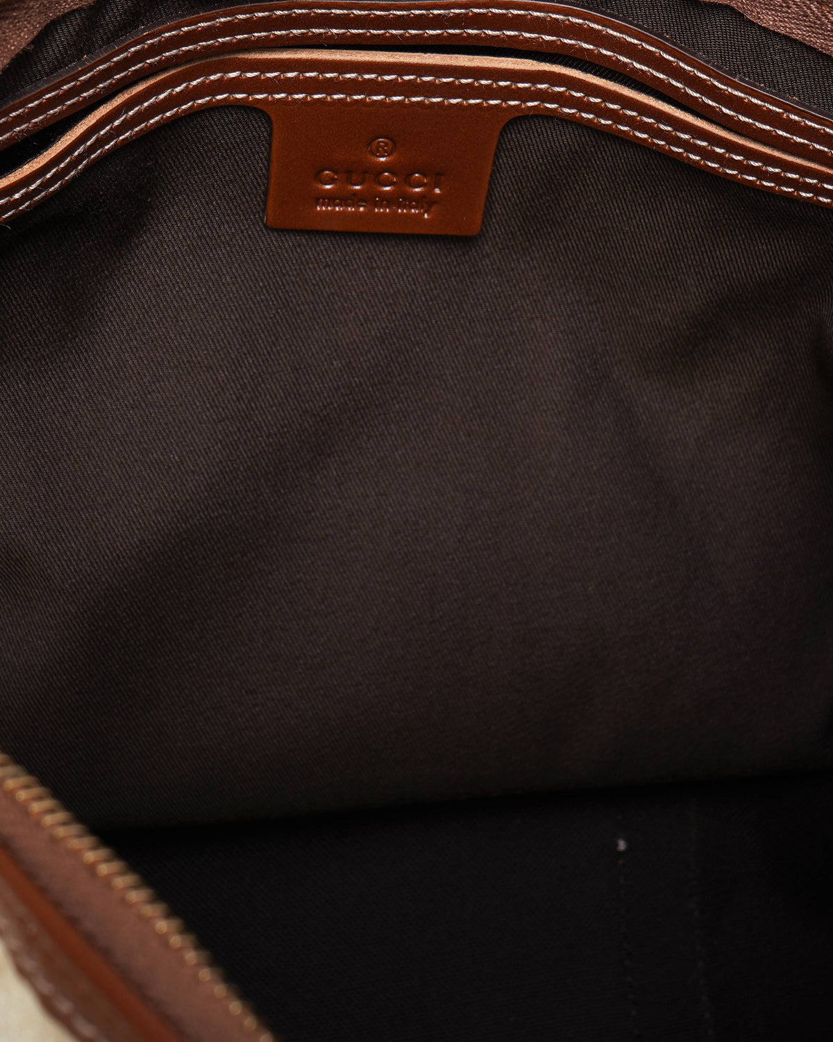 Gucci 
Soho Boston leather handbag