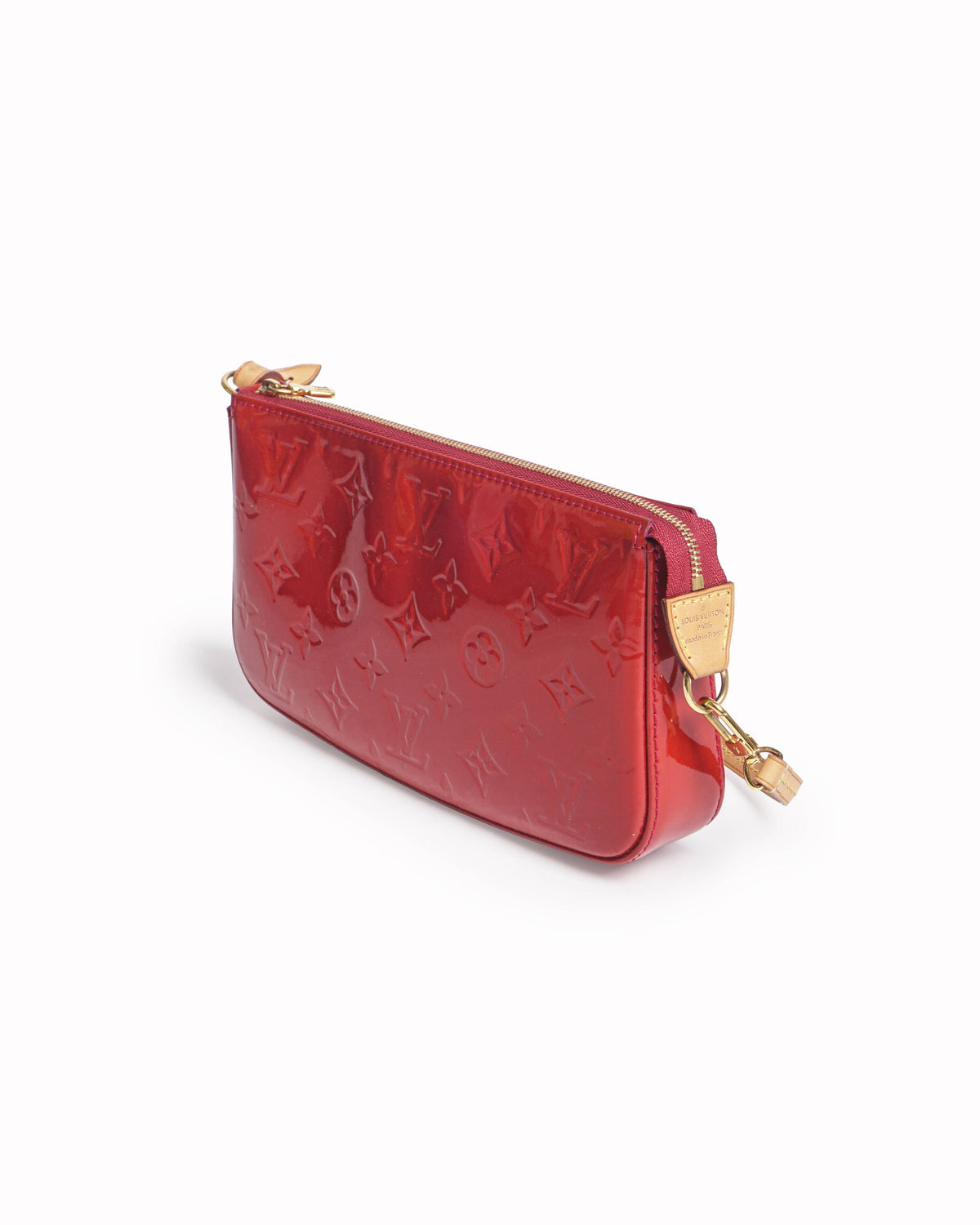Louis Vuitton Red Monogram Vernis Lexington Pochette