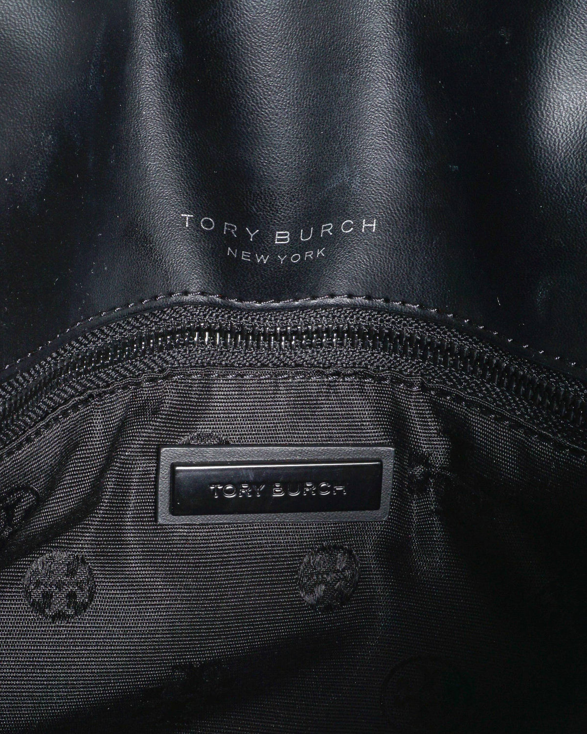Tory Burch Black Quilted Leather Fleming Convertible Shoulder Bag