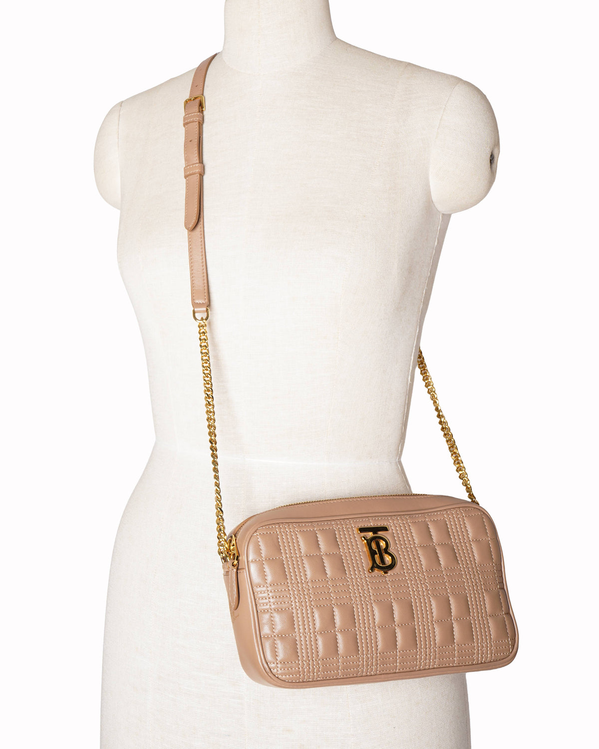 Burberry 
Lola Camera leather crossbody bag