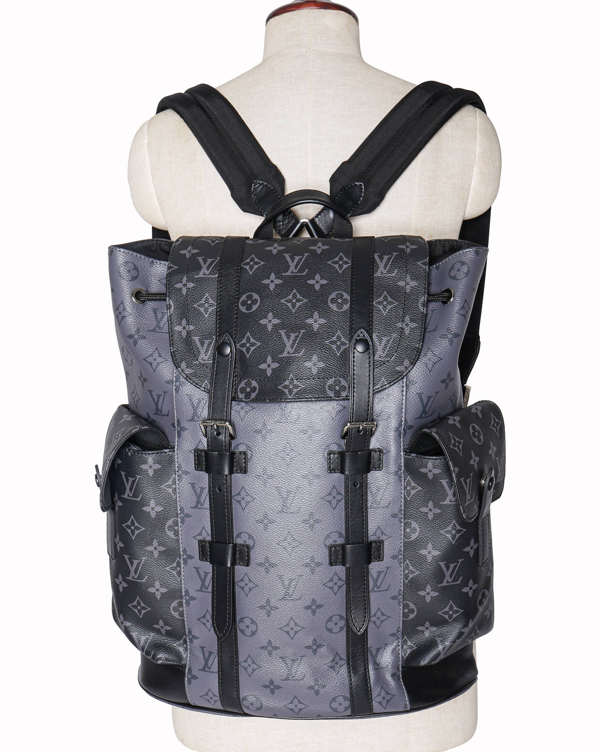 Louis Vuitton Monogram Eclipse Christopher MM Backpack