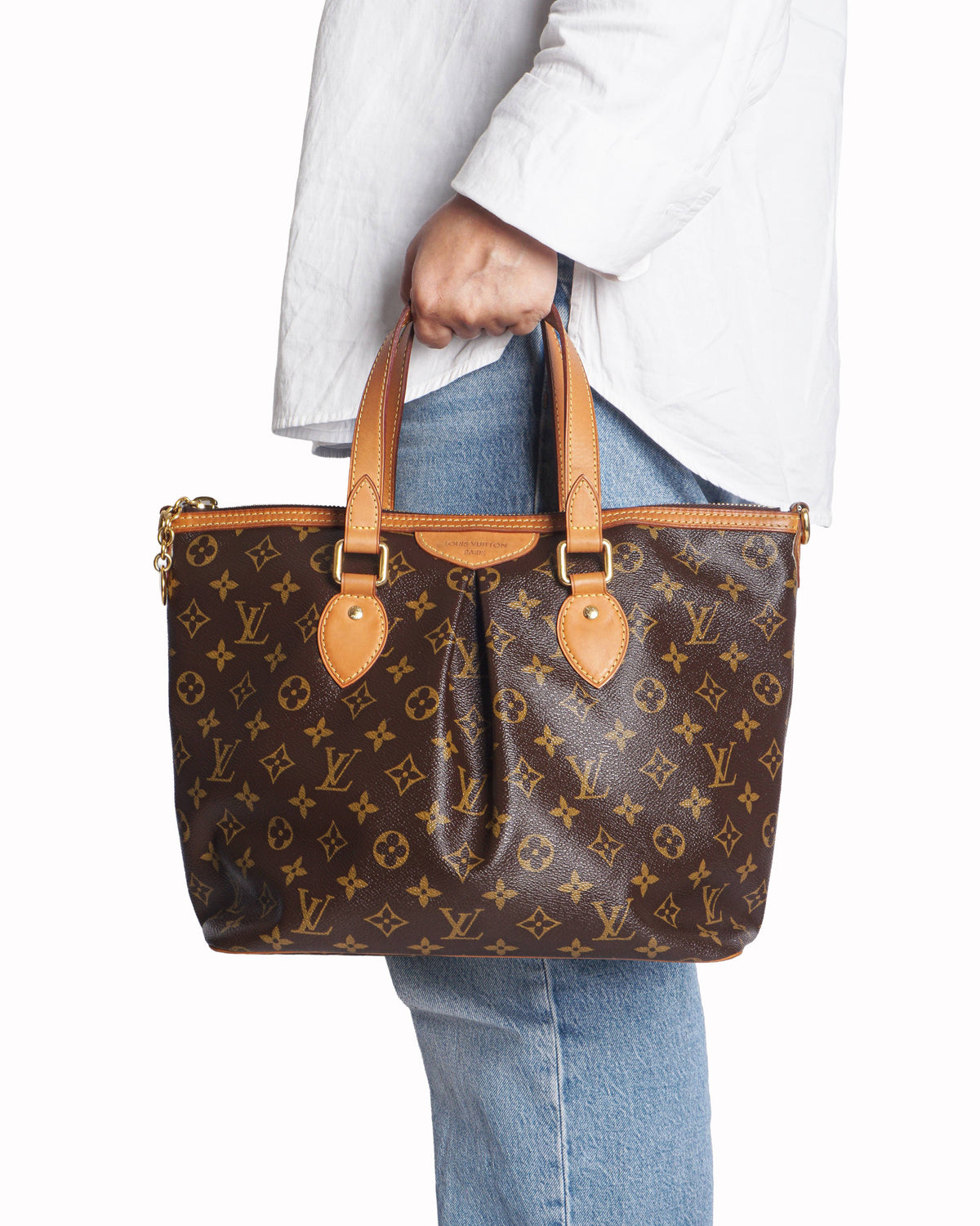 Louis Vuitton Monogram Canvas Palermo Handbag